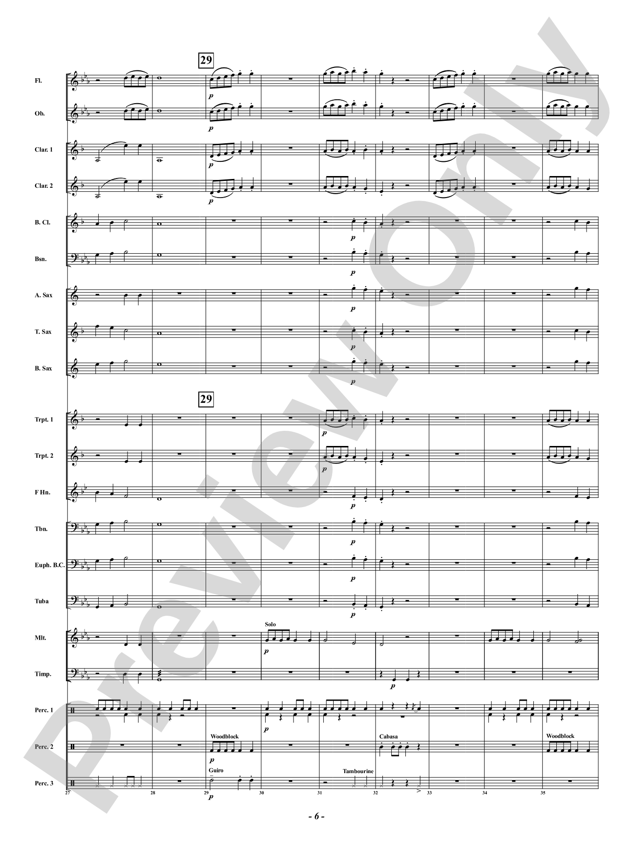 Grenadilla Jungle - With Clarinet Pop-Ups: Concert Band Conductor Score & Parts