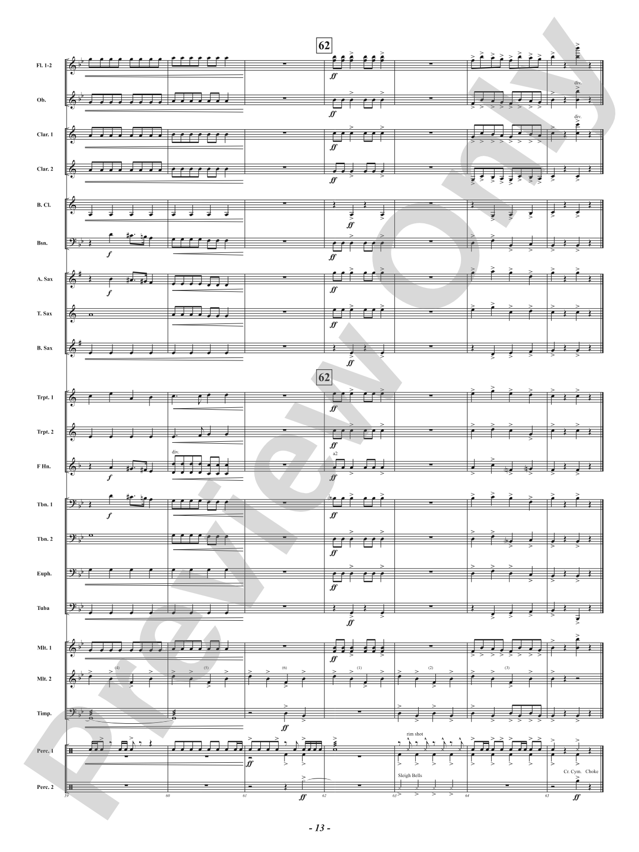 ELF-CON FIVE - All Is Calm: Concert Band Conductor Score & Parts