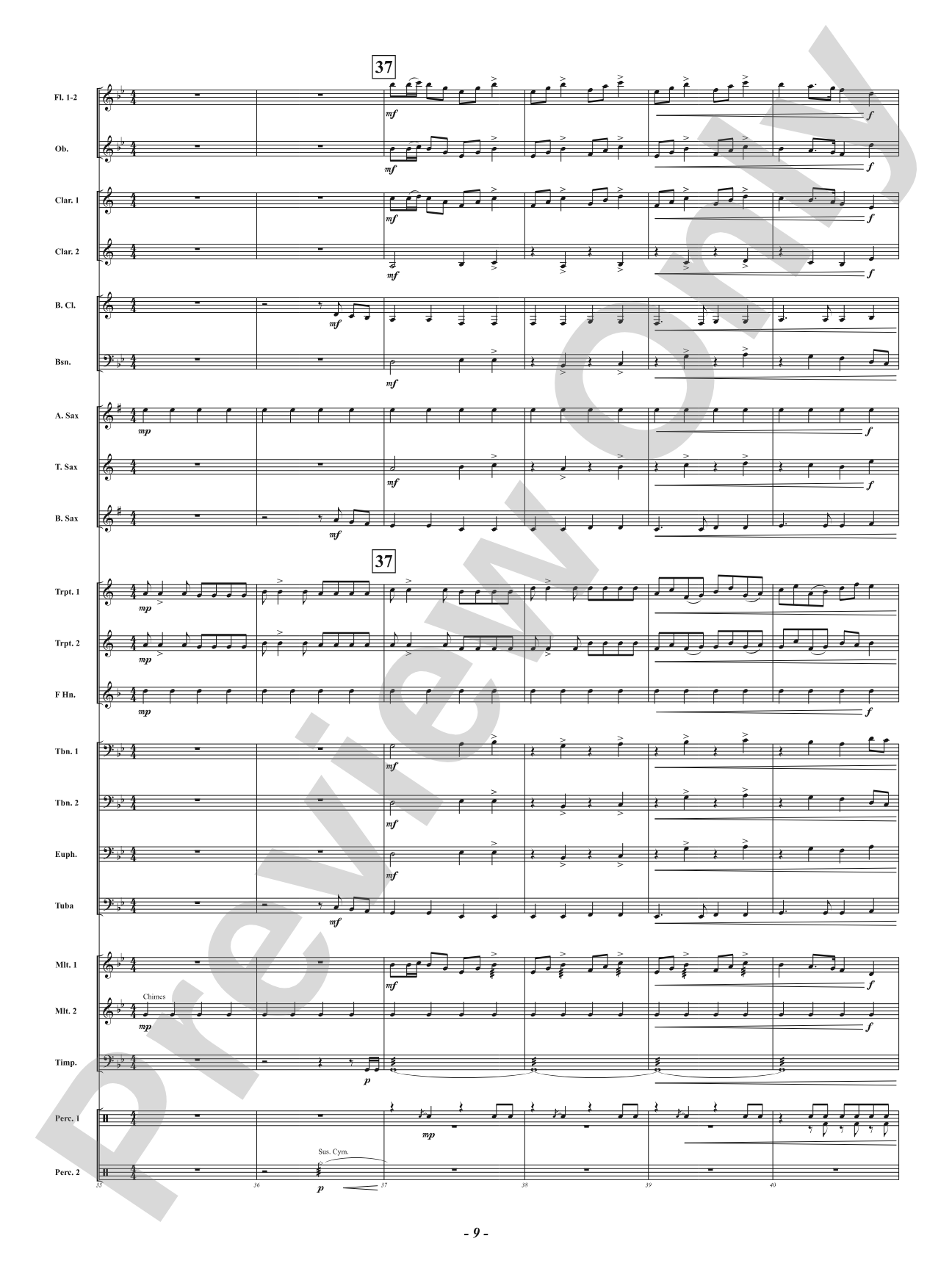 ELF-CON FIVE - All Is Calm: Concert Band Conductor Score & Parts