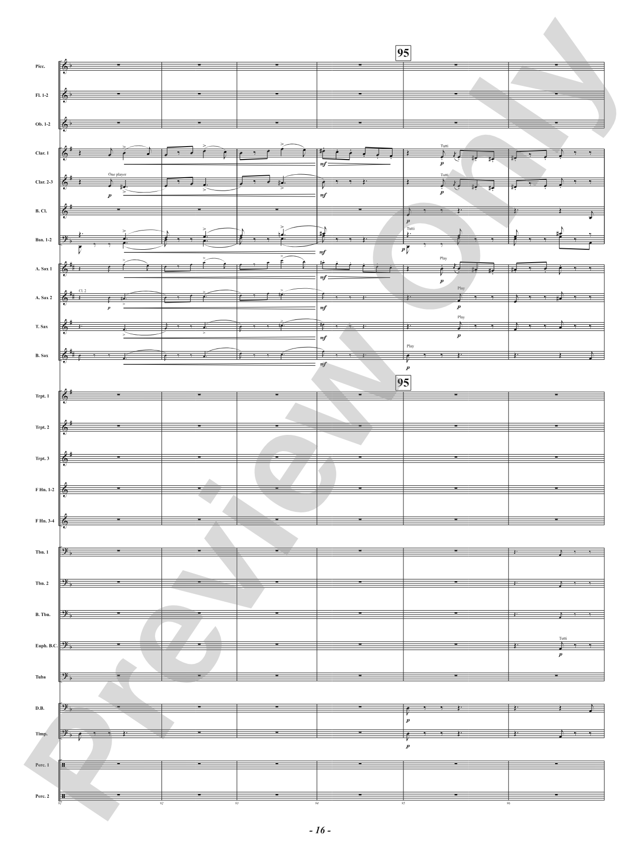 Funeral March of a Marionette: Concert Band Conductor Score & Parts