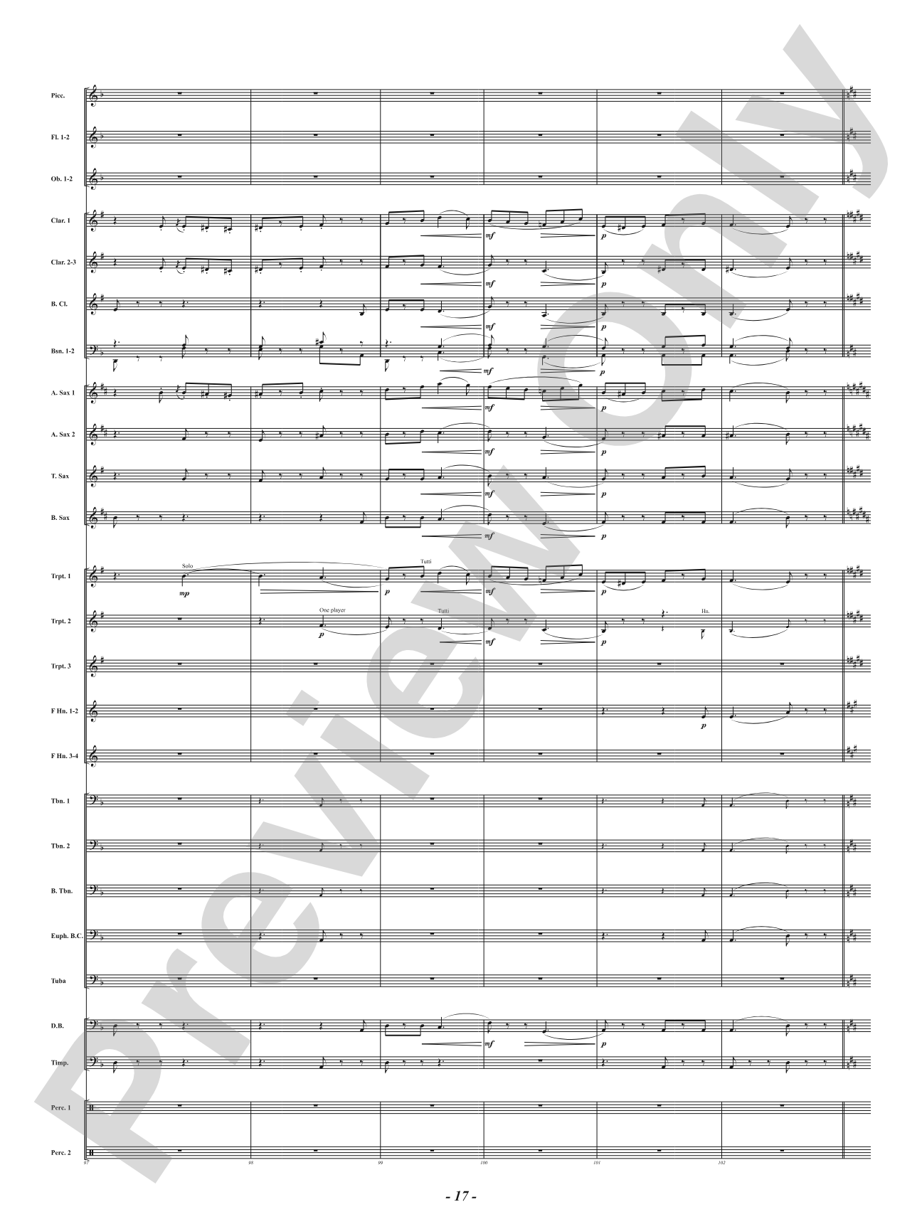 Funeral March of a Marionette: Concert Band Conductor Score & Parts