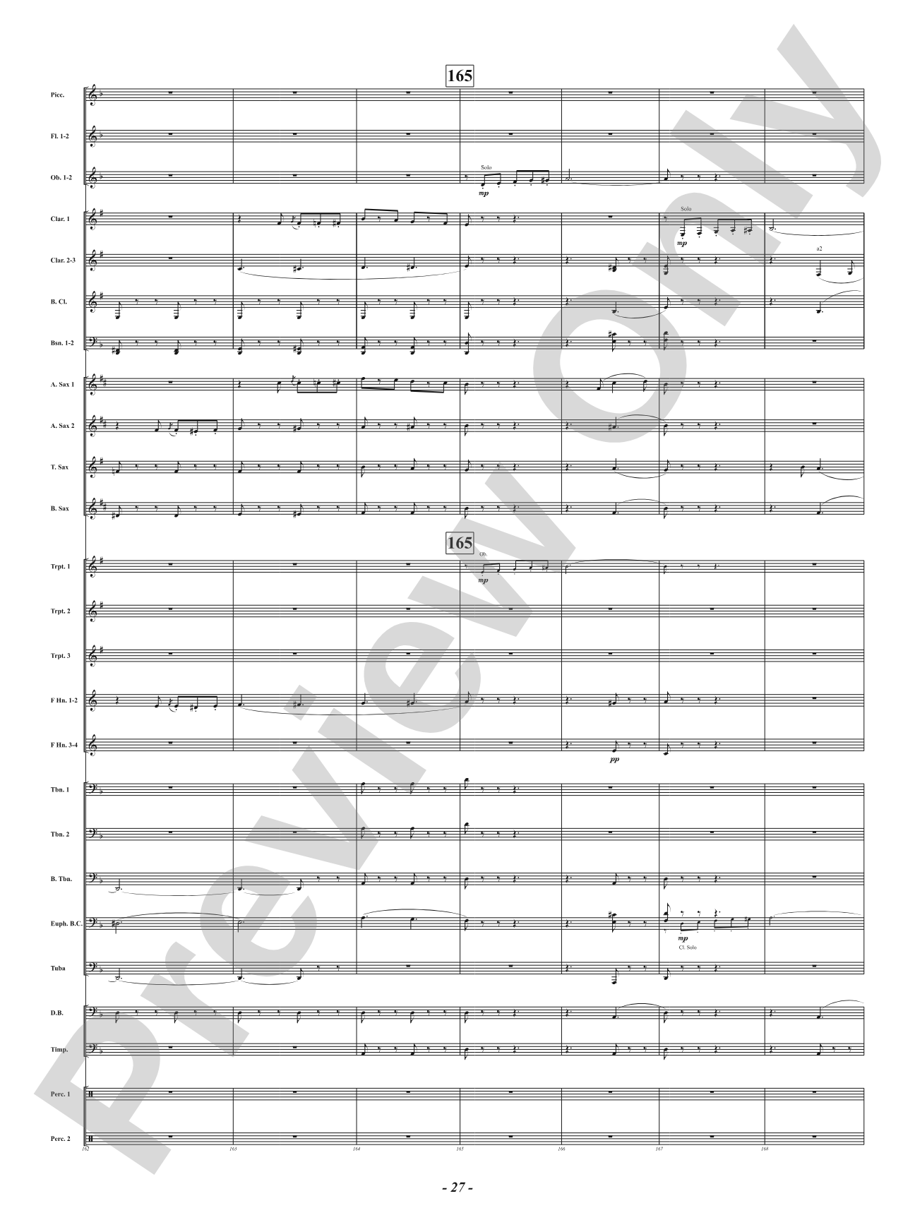 Funeral March of a Marionette: Concert Band Conductor Score & Parts