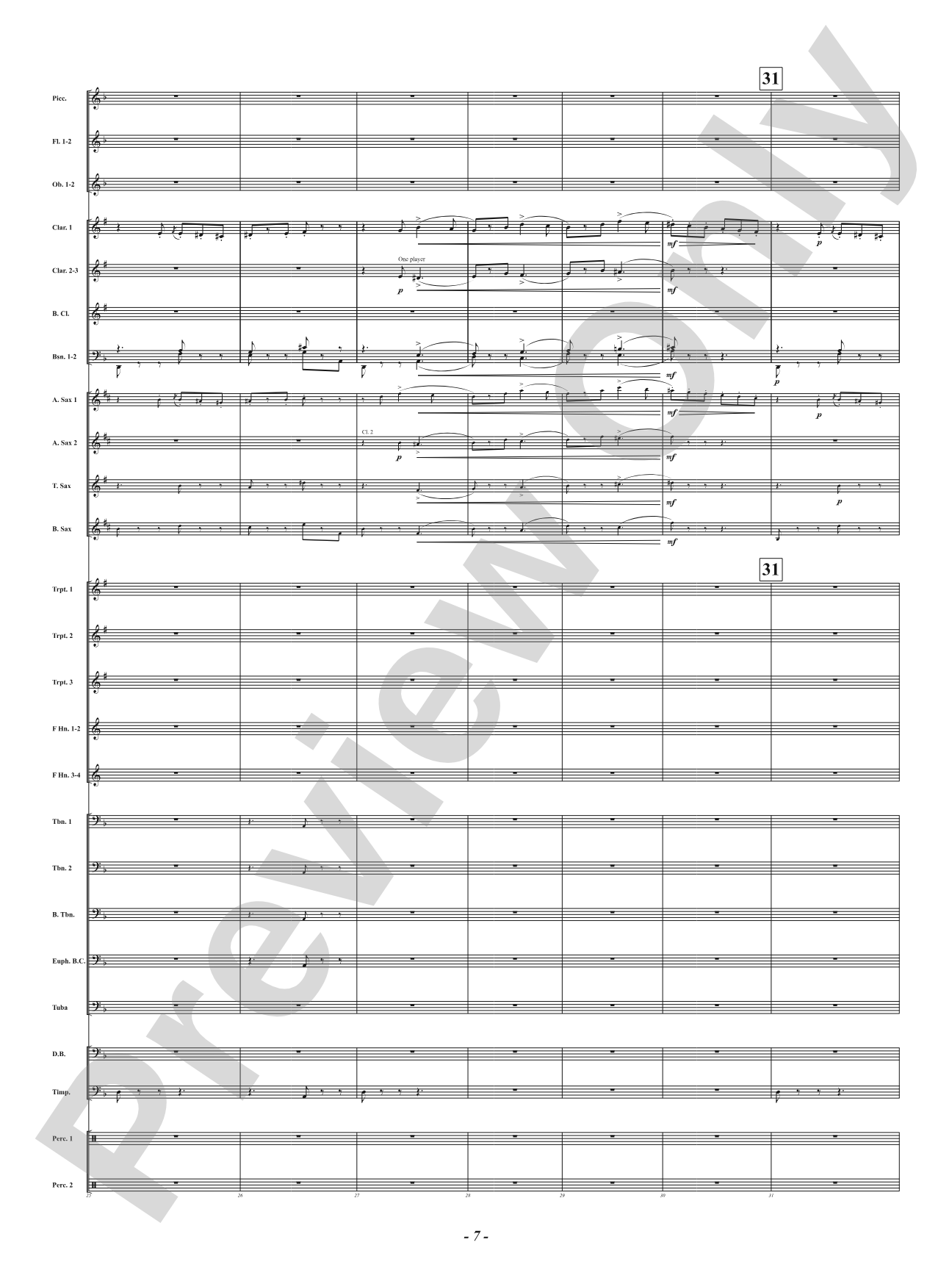 Funeral March of a Marionette: Concert Band Conductor Score & Parts