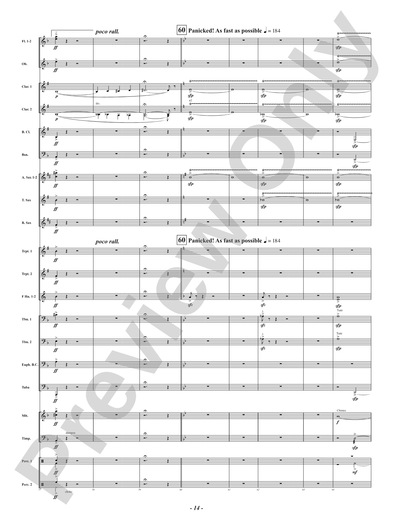 Not So Silent Night: Concert Band Conductor Score & Parts