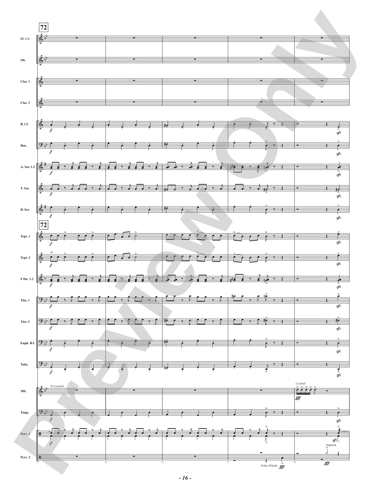 Not So Silent Night: Concert Band Conductor Score & Parts