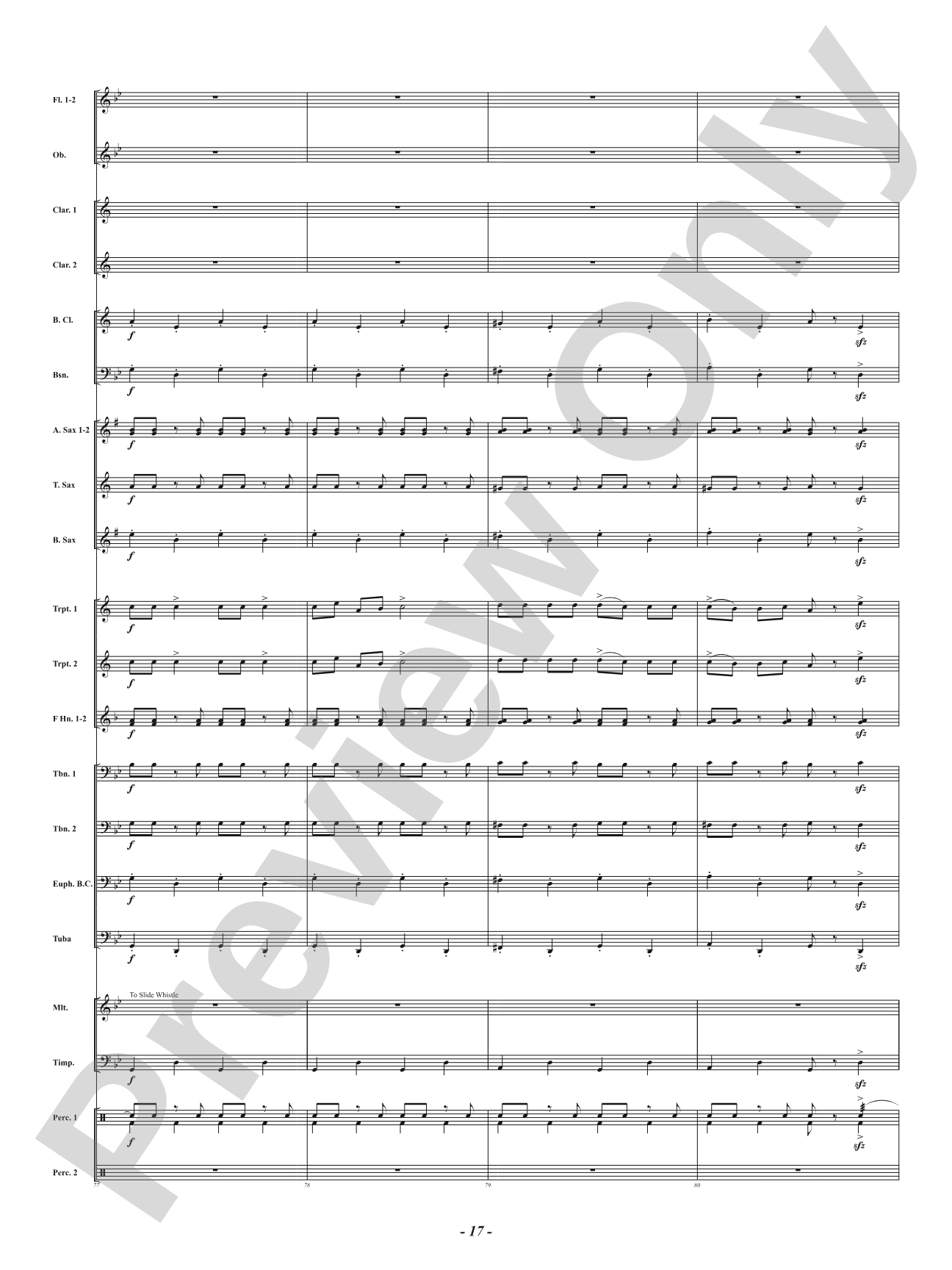 Not So Silent Night: Concert Band Conductor Score & Parts
