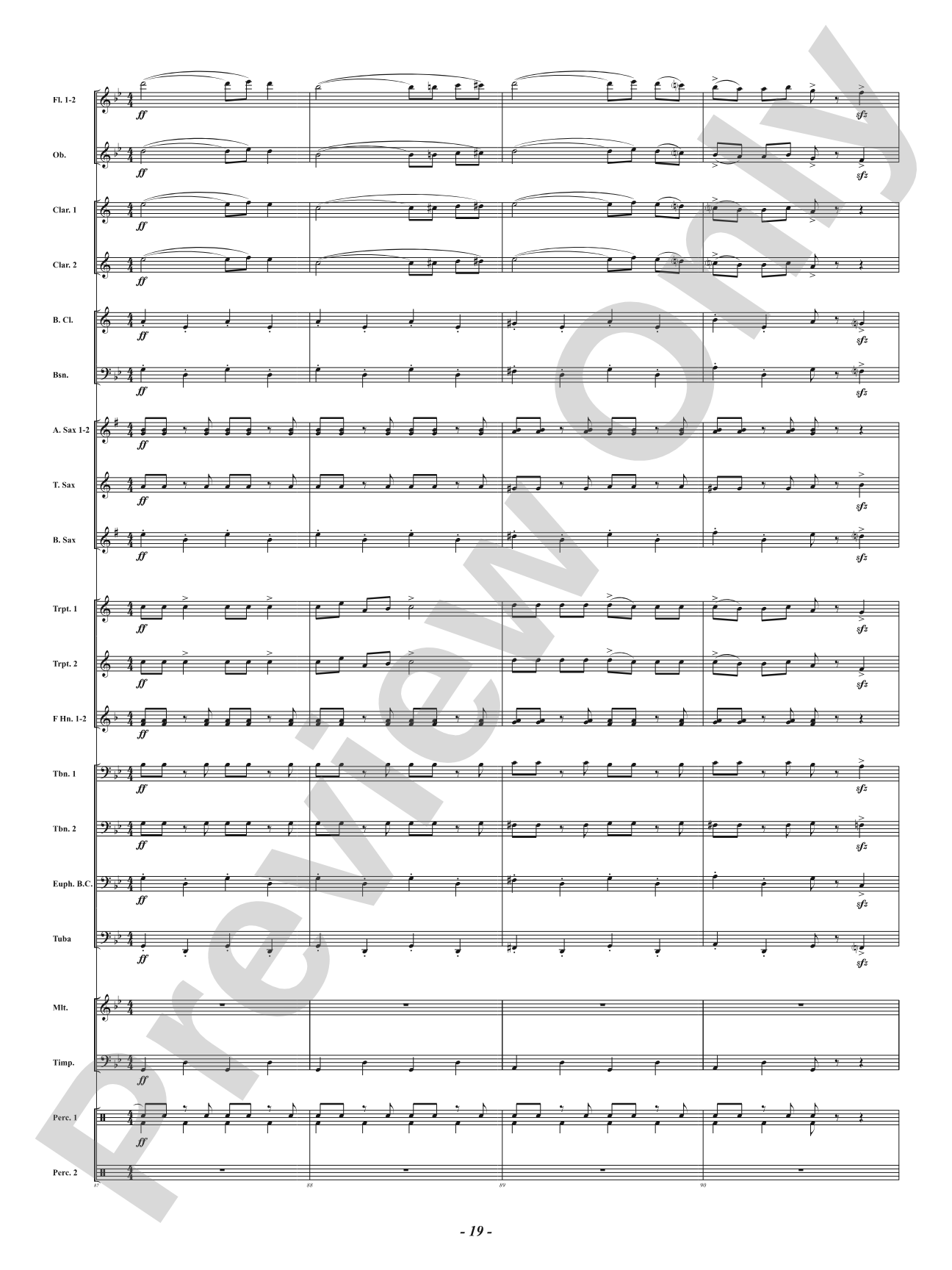 Not So Silent Night: Concert Band Conductor Score & Parts