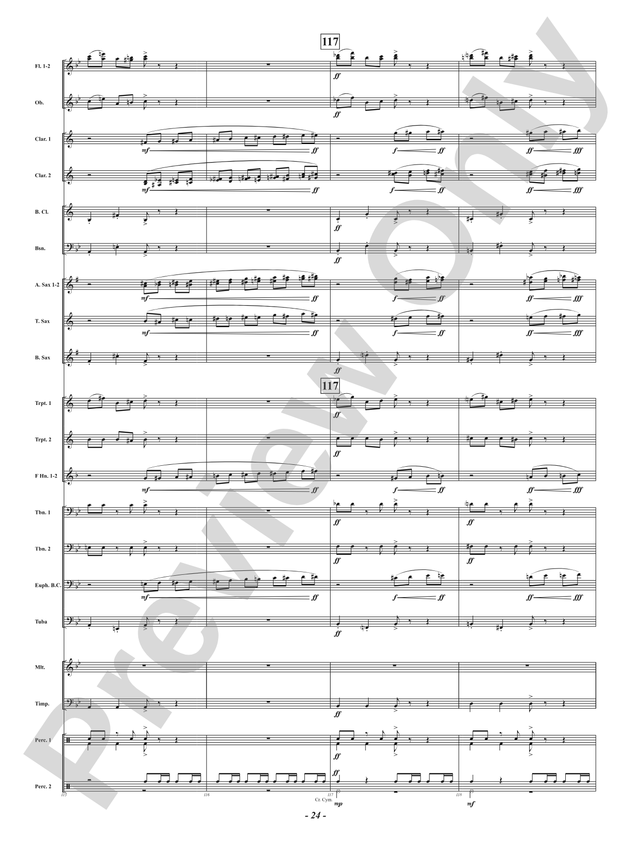 Not So Silent Night: Concert Band Conductor Score & Parts