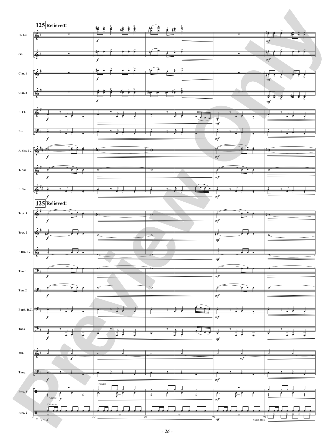 Not So Silent Night: Concert Band Conductor Score & Parts