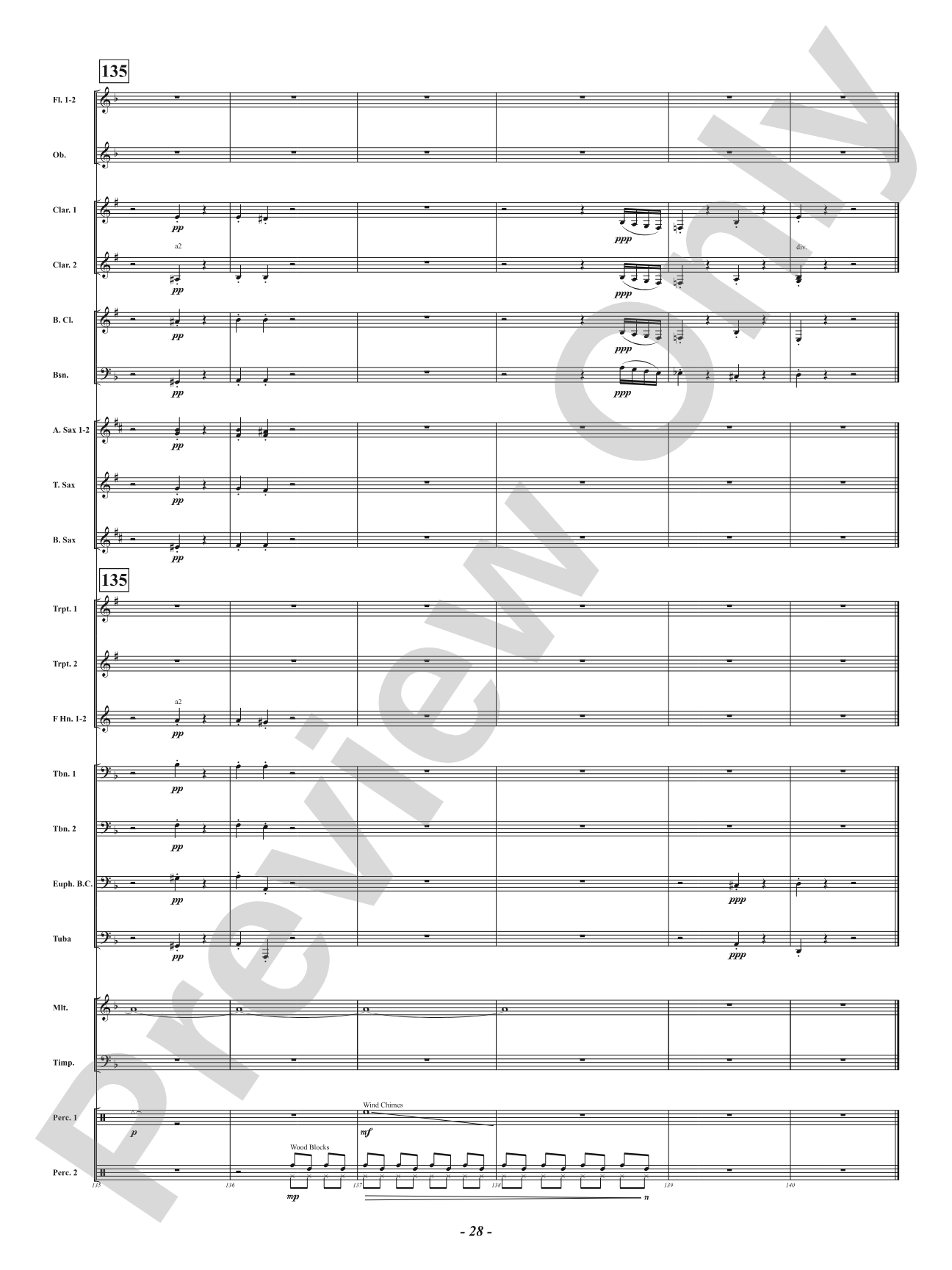 Not So Silent Night: Concert Band Conductor Score & Parts