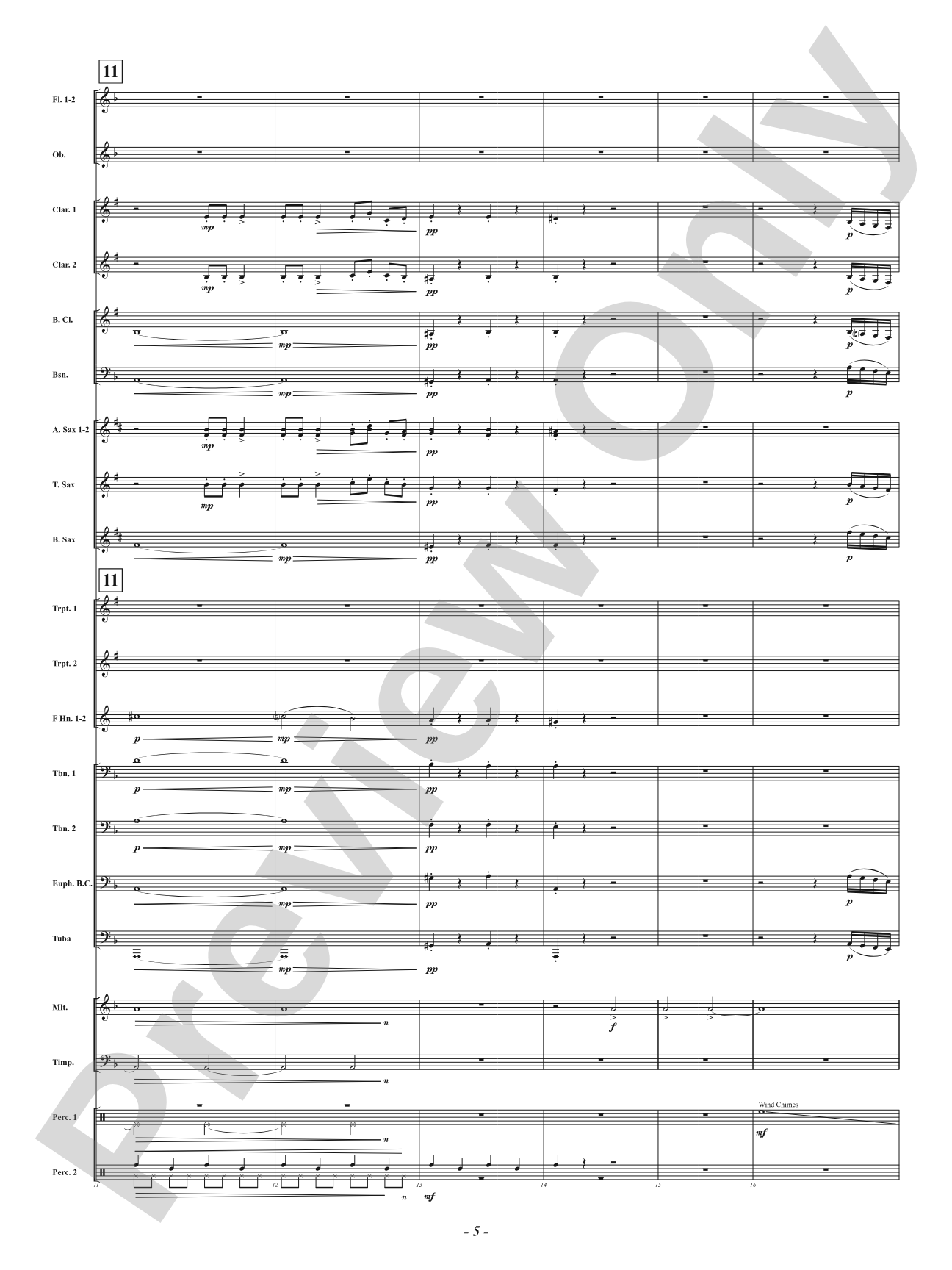 Not So Silent Night: Concert Band Conductor Score & Parts