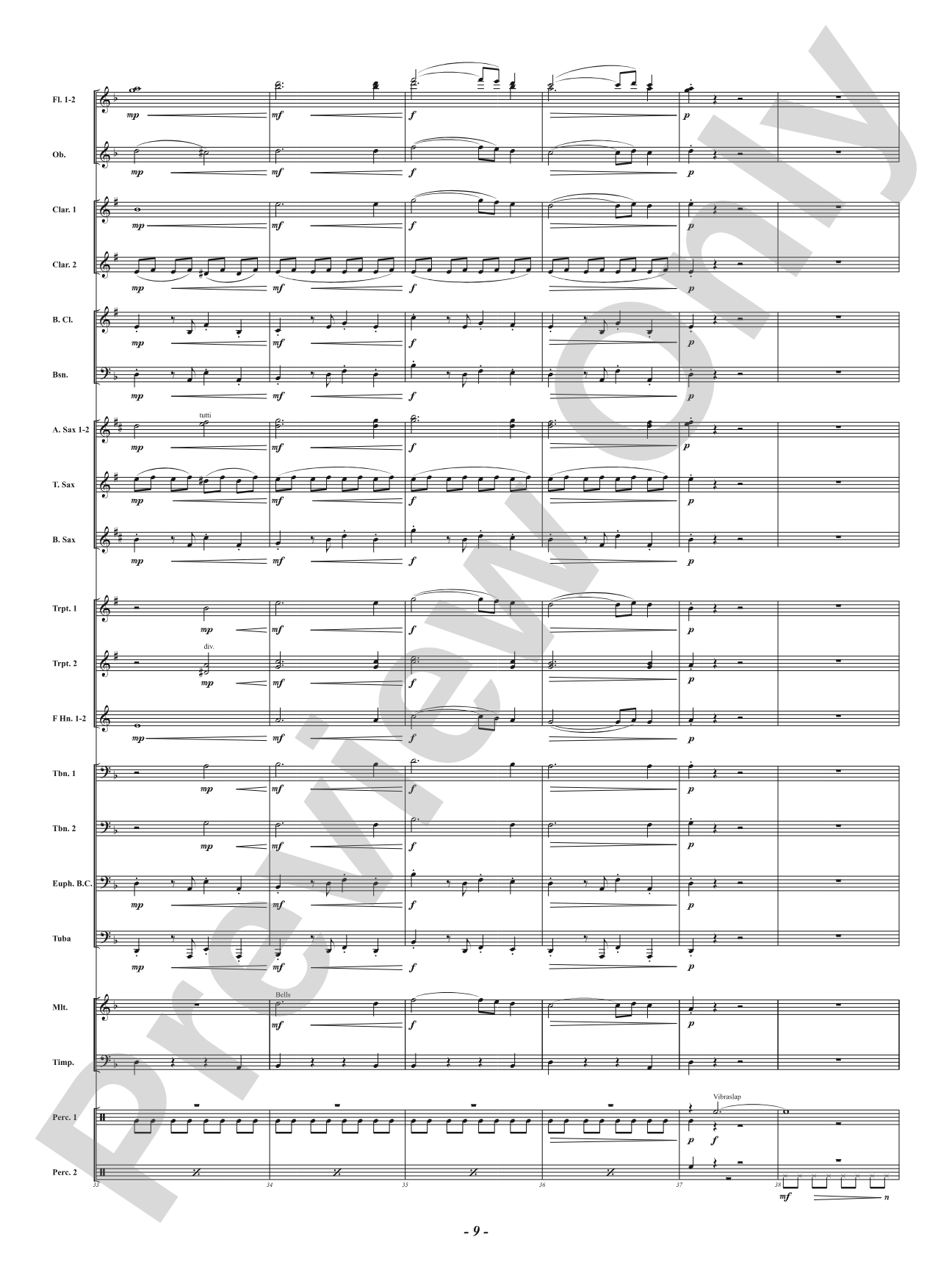 Not So Silent Night: Concert Band Conductor Score & Parts