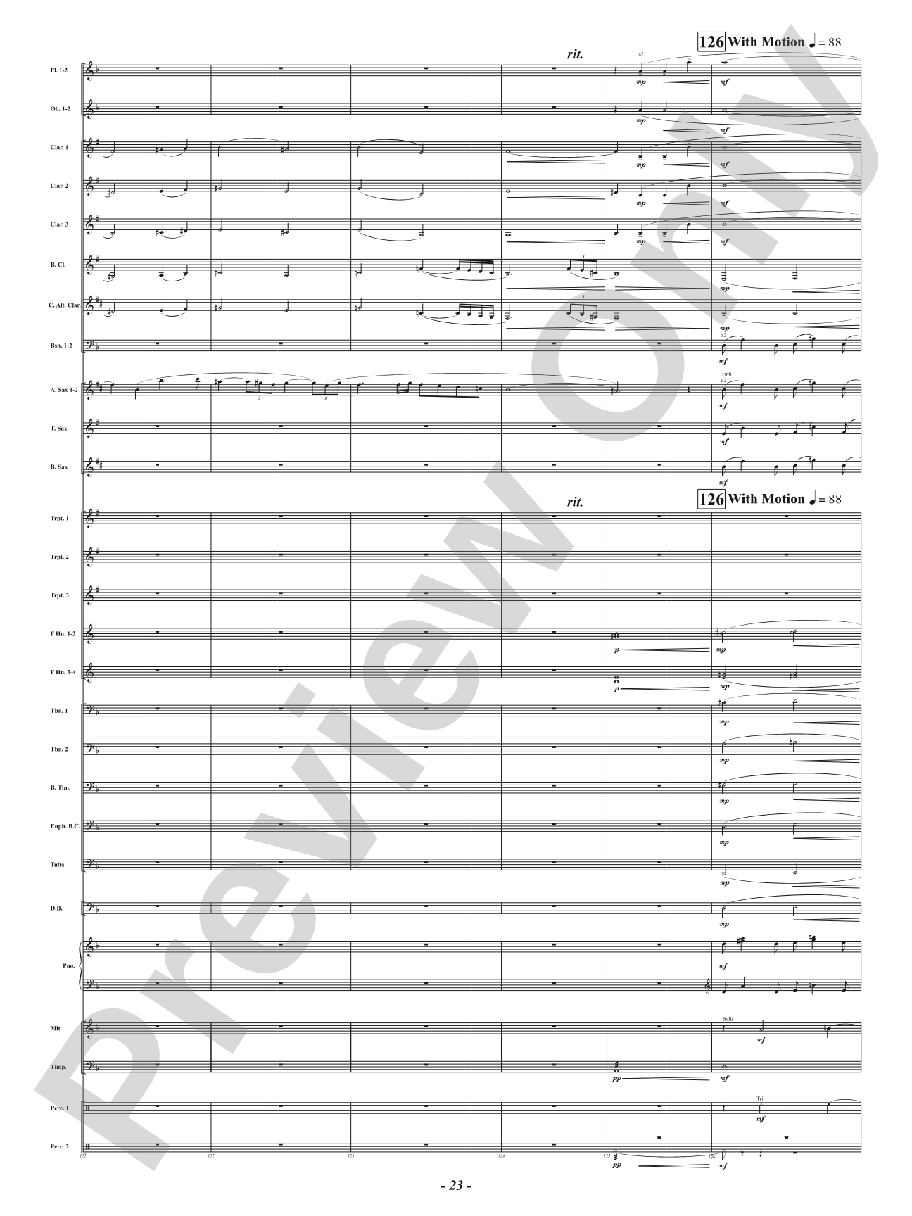 Hot As Blue Blazes: Concert Band Conductor Score & Parts
