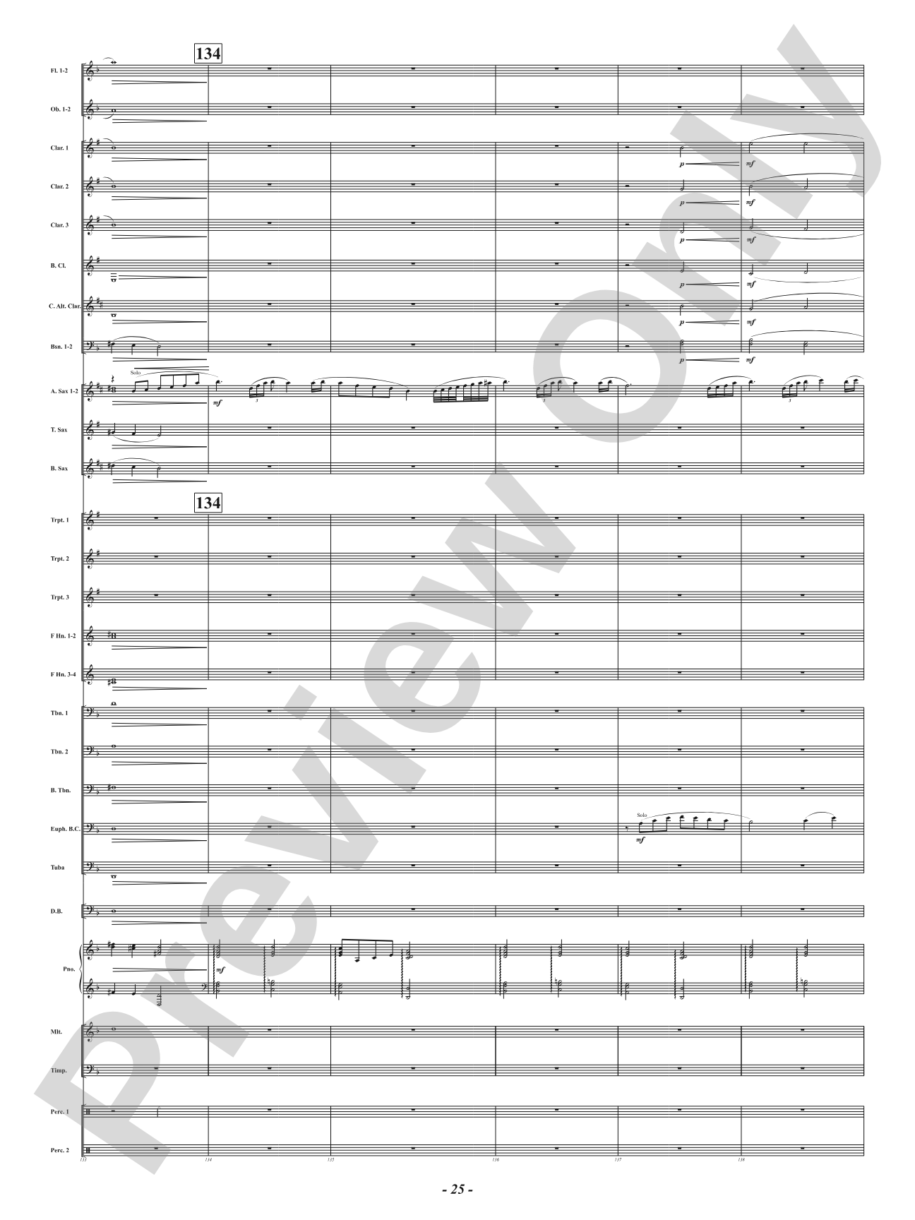 Hot As Blue Blazes: Concert Band Conductor Score & Parts