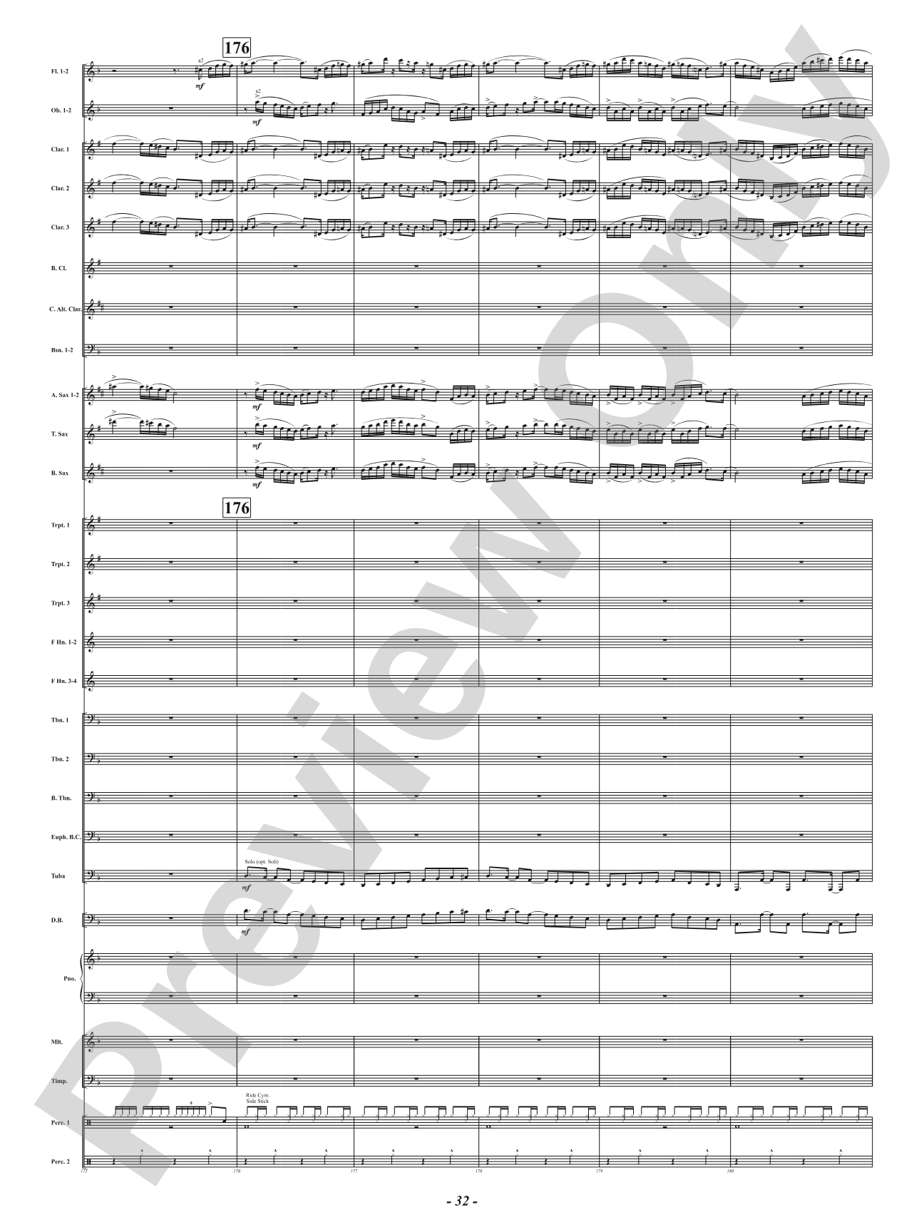 Hot As Blue Blazes: Concert Band Conductor Score & Parts