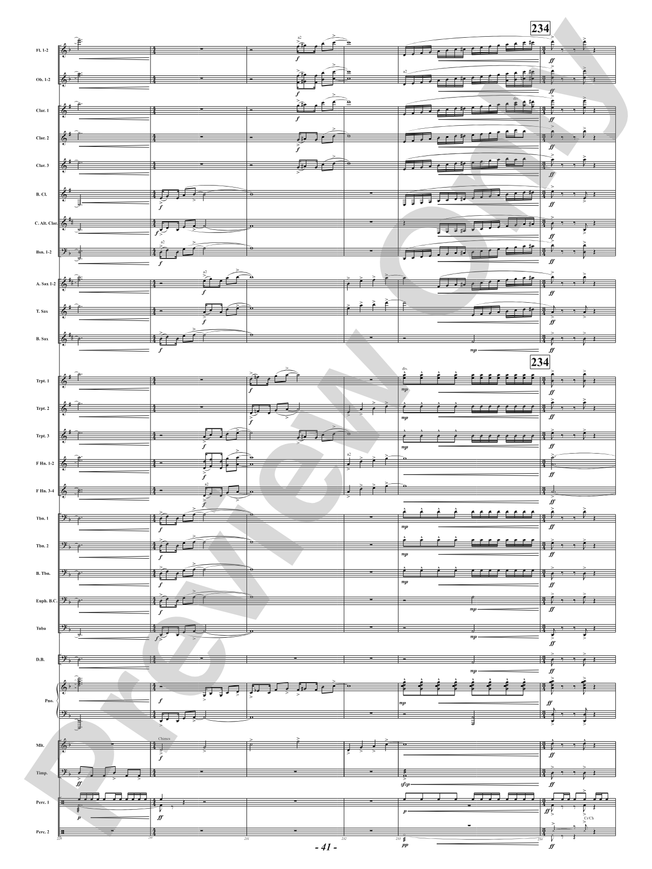 Hot As Blue Blazes: Concert Band Conductor Score & Parts