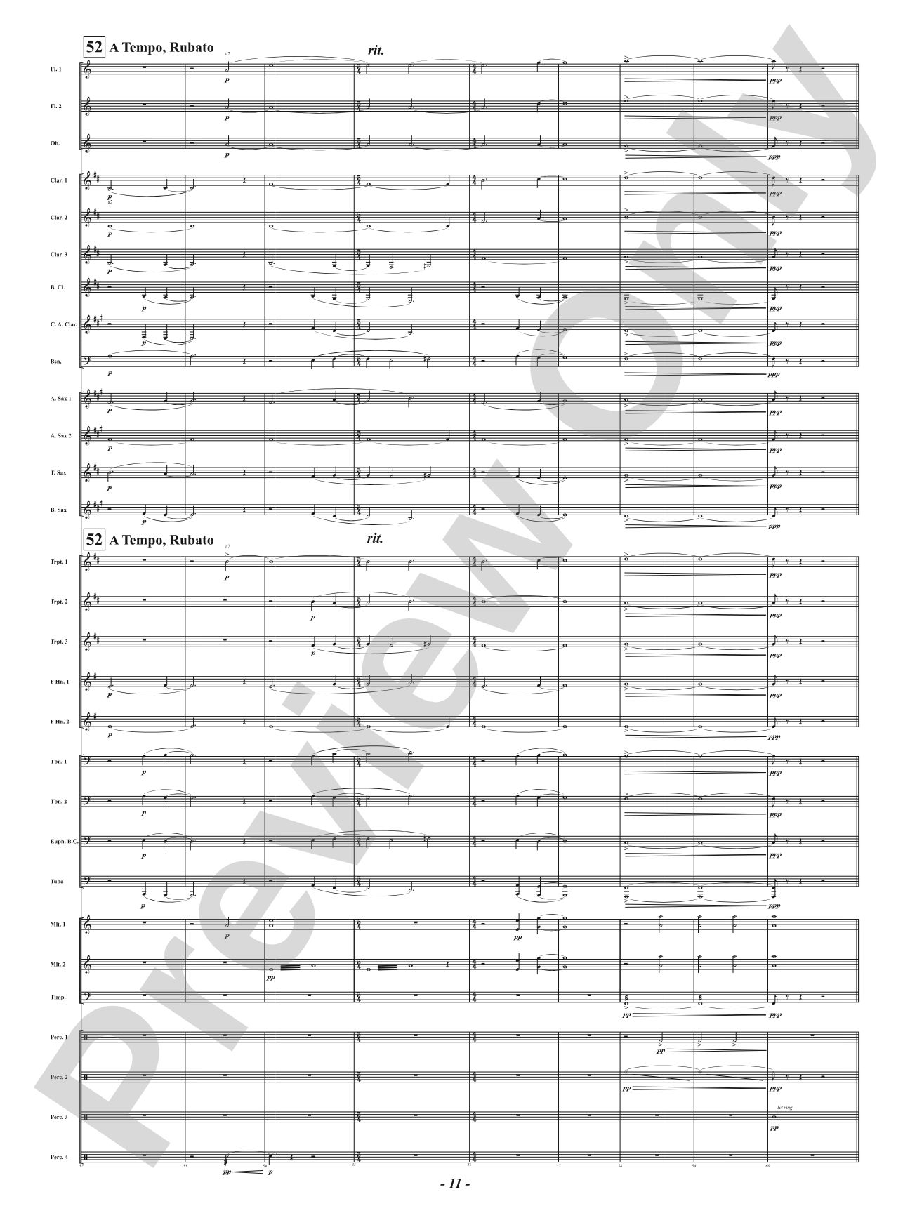 And Her Light Shines: Concert Band Conductor Score & Parts