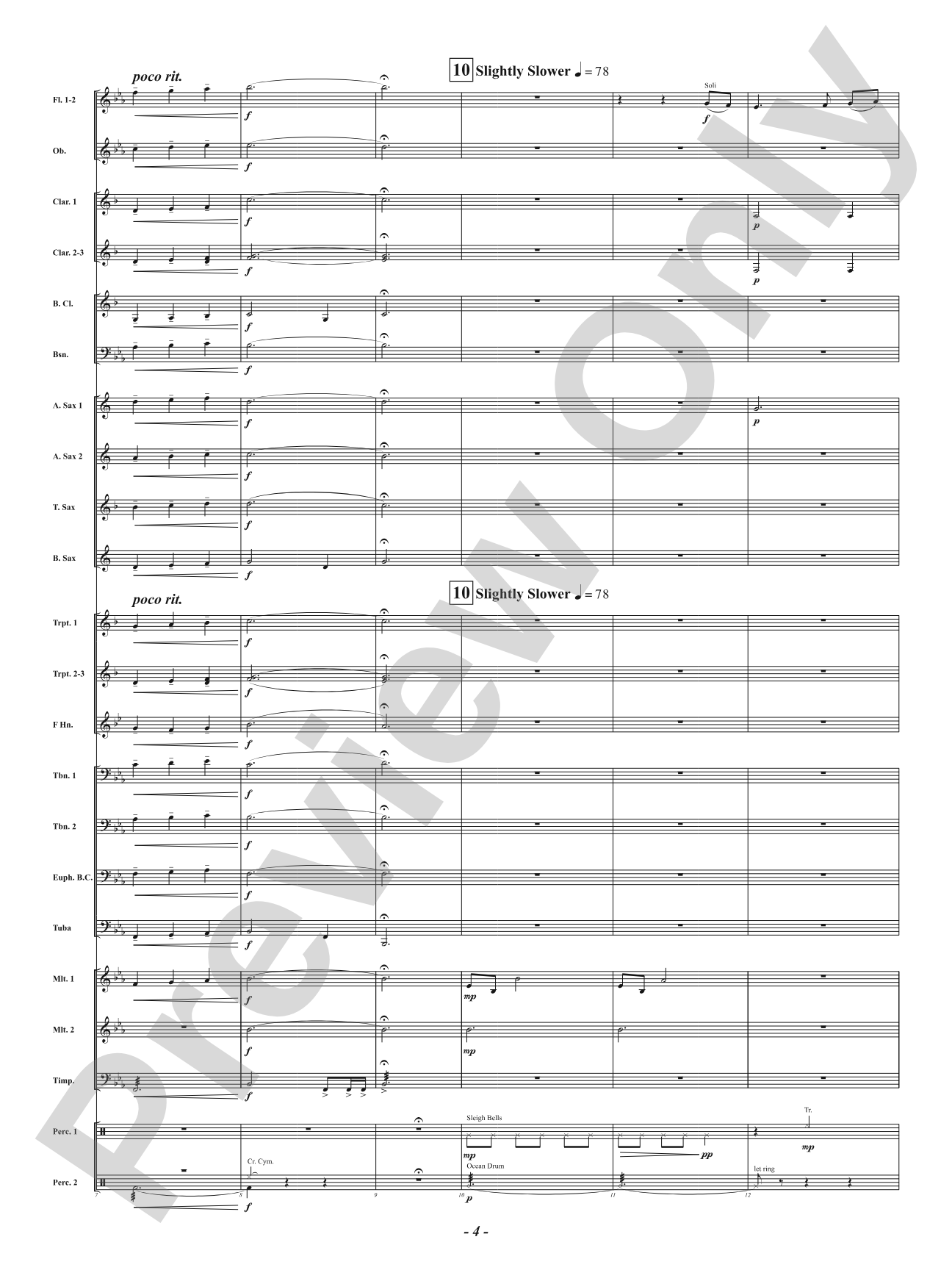 Peace Noel: Concert Band Conductor Score & Parts