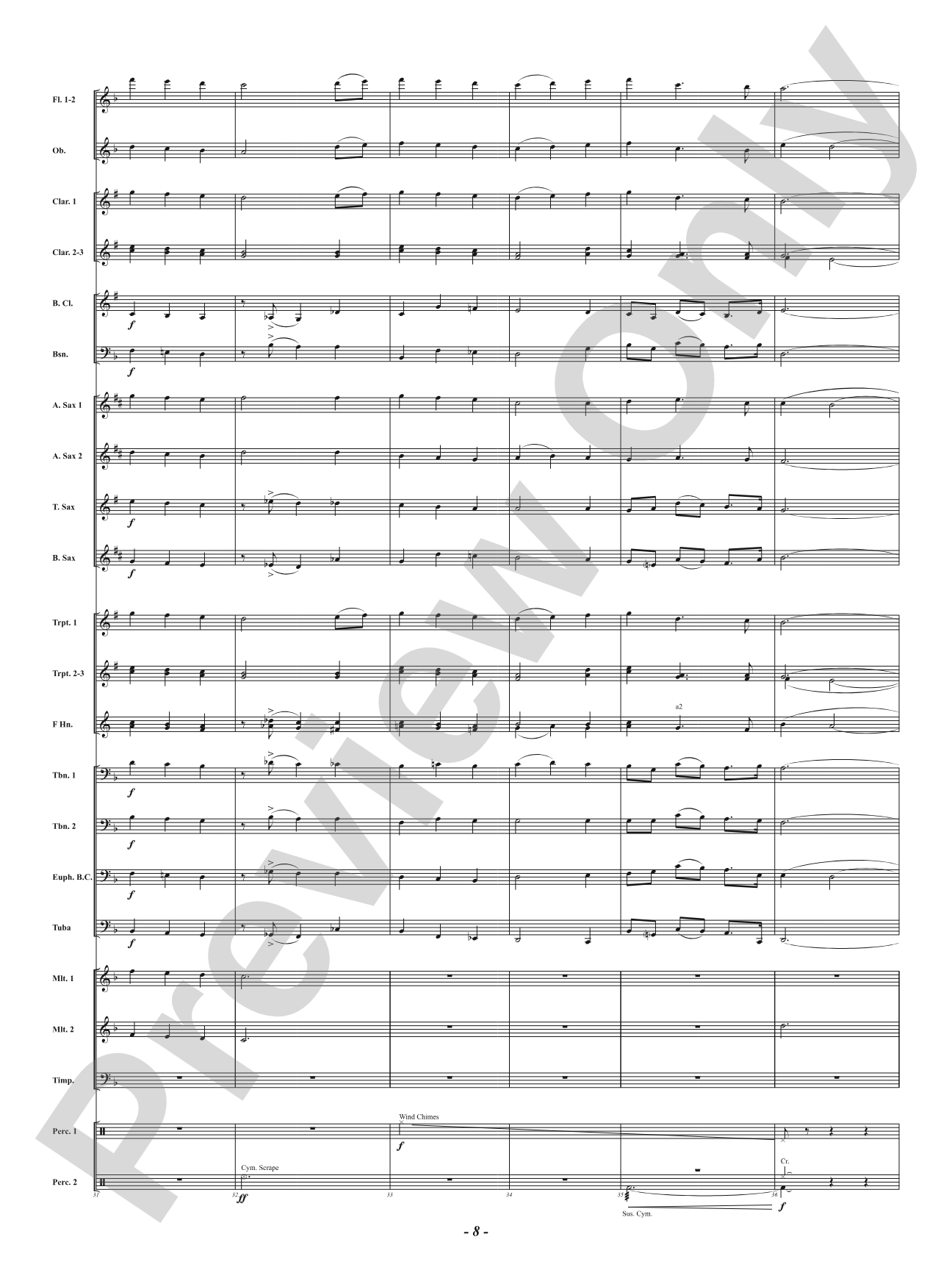 Peace Noel: Concert Band Conductor Score & Parts