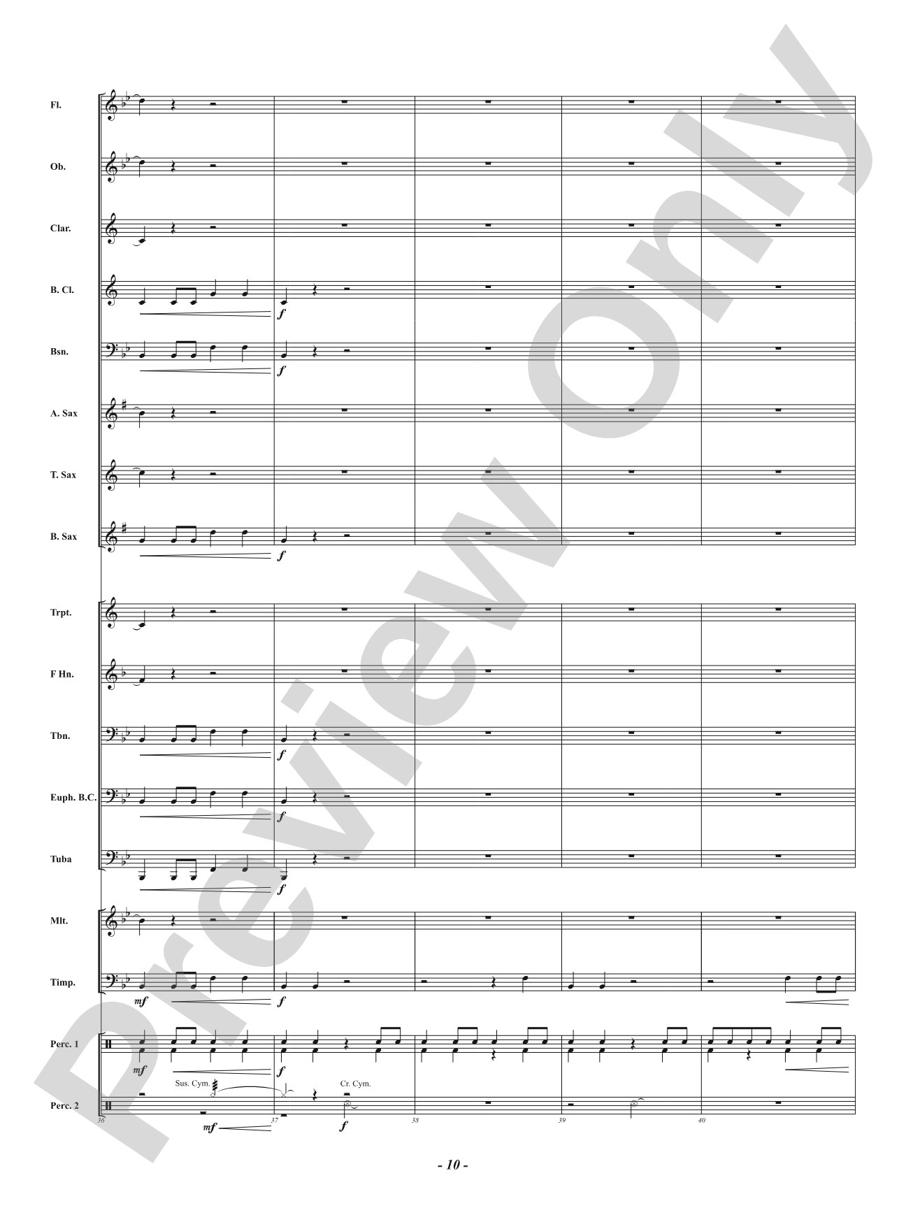 Across the Universe: Concert Band Conductor Score & Parts