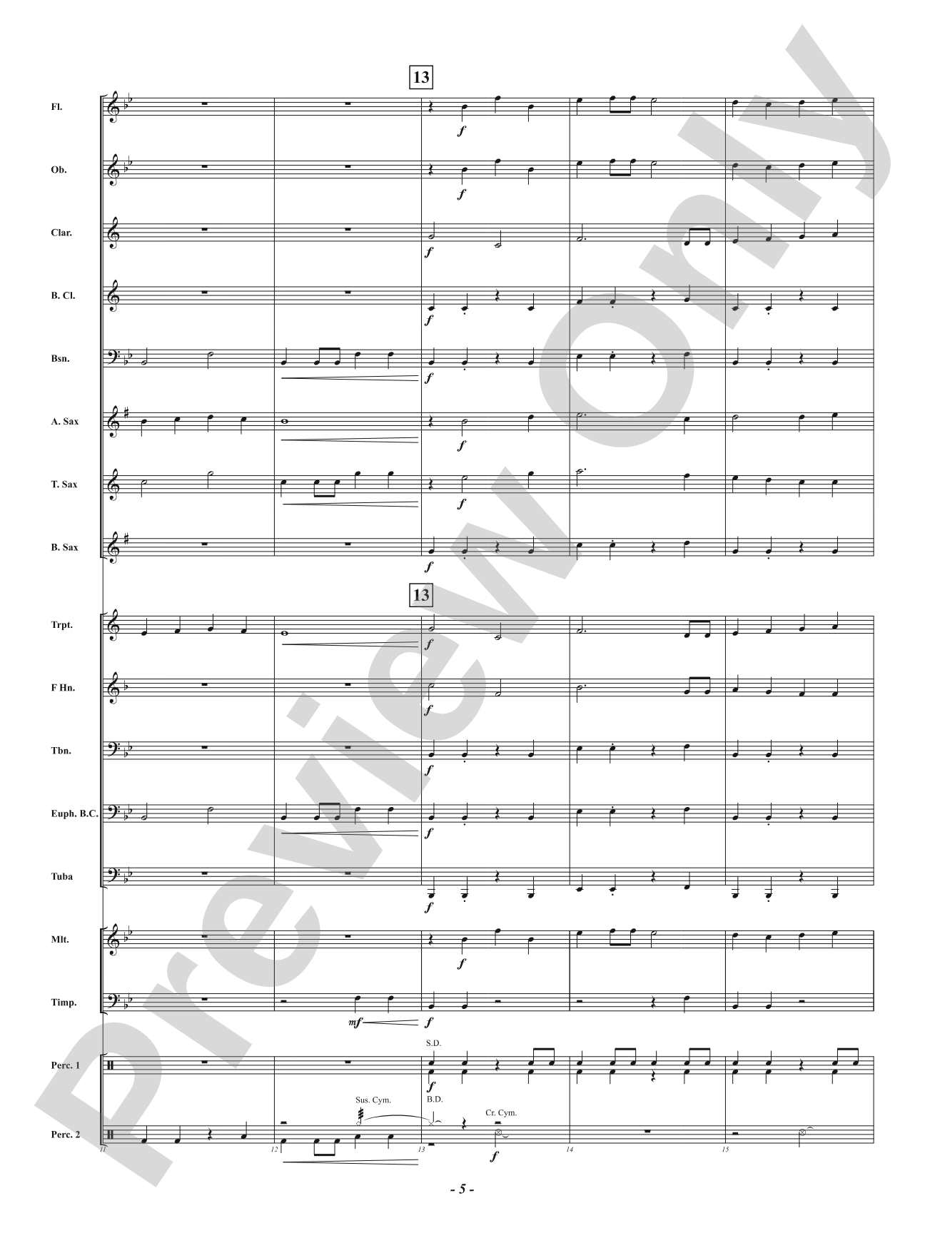 Across the Universe: Concert Band Conductor Score & Parts