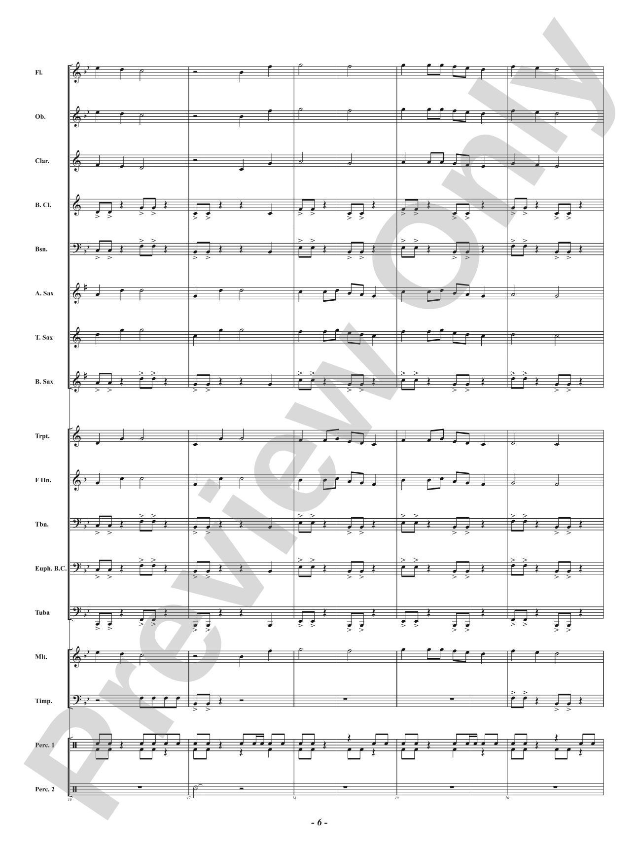 Greet The Champions: Concert Band Conductor Score & Parts