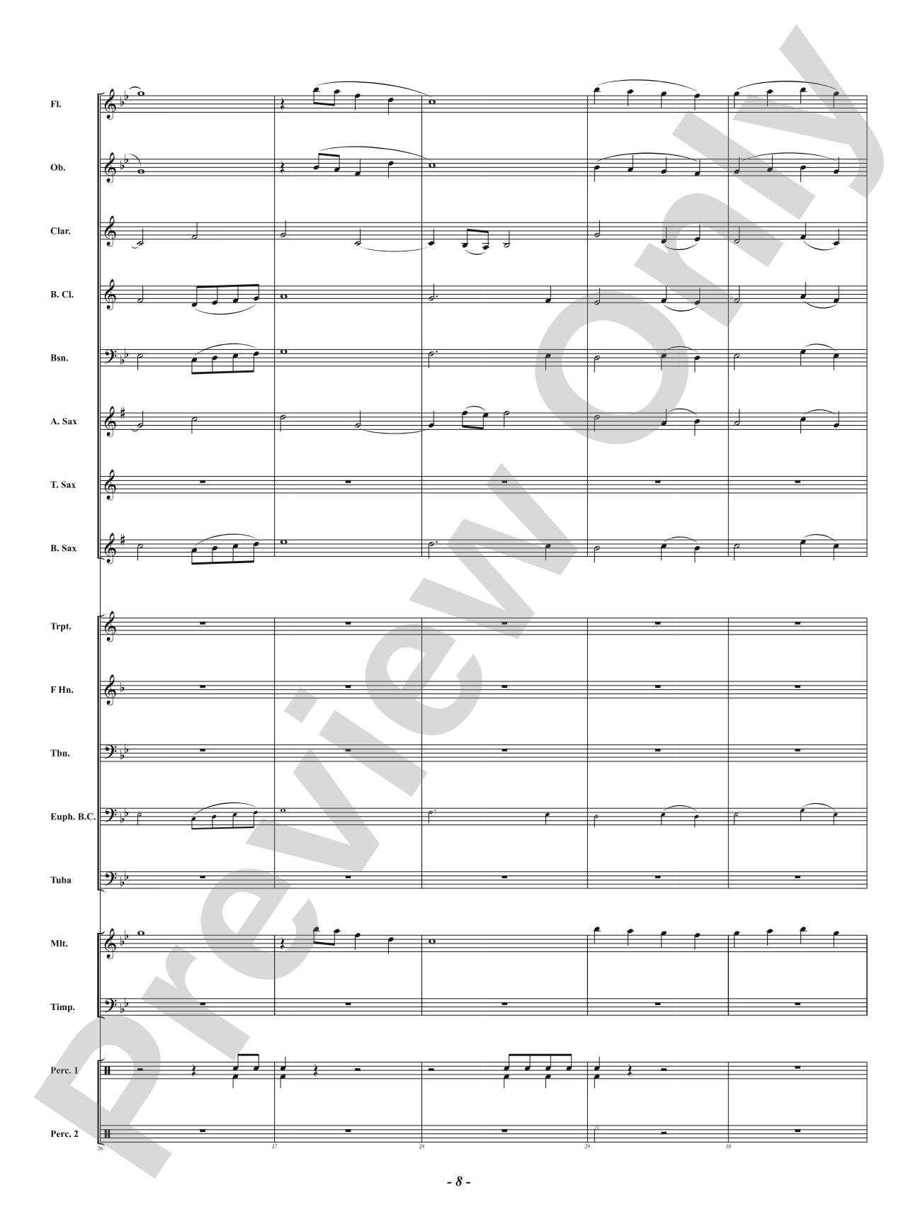 Greet The Champions: Concert Band Conductor Score & Parts
