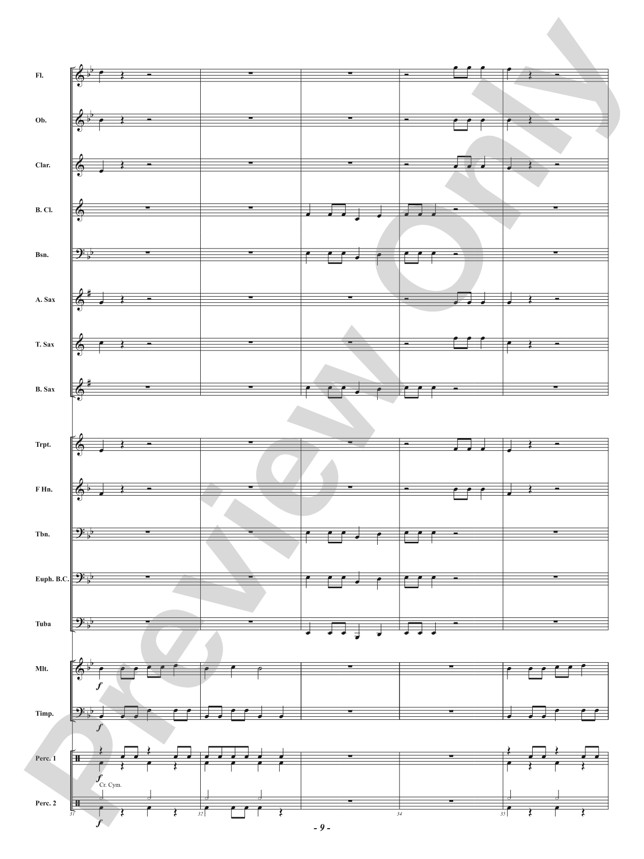 Ostirock: Concert Band Conductor Score & Parts