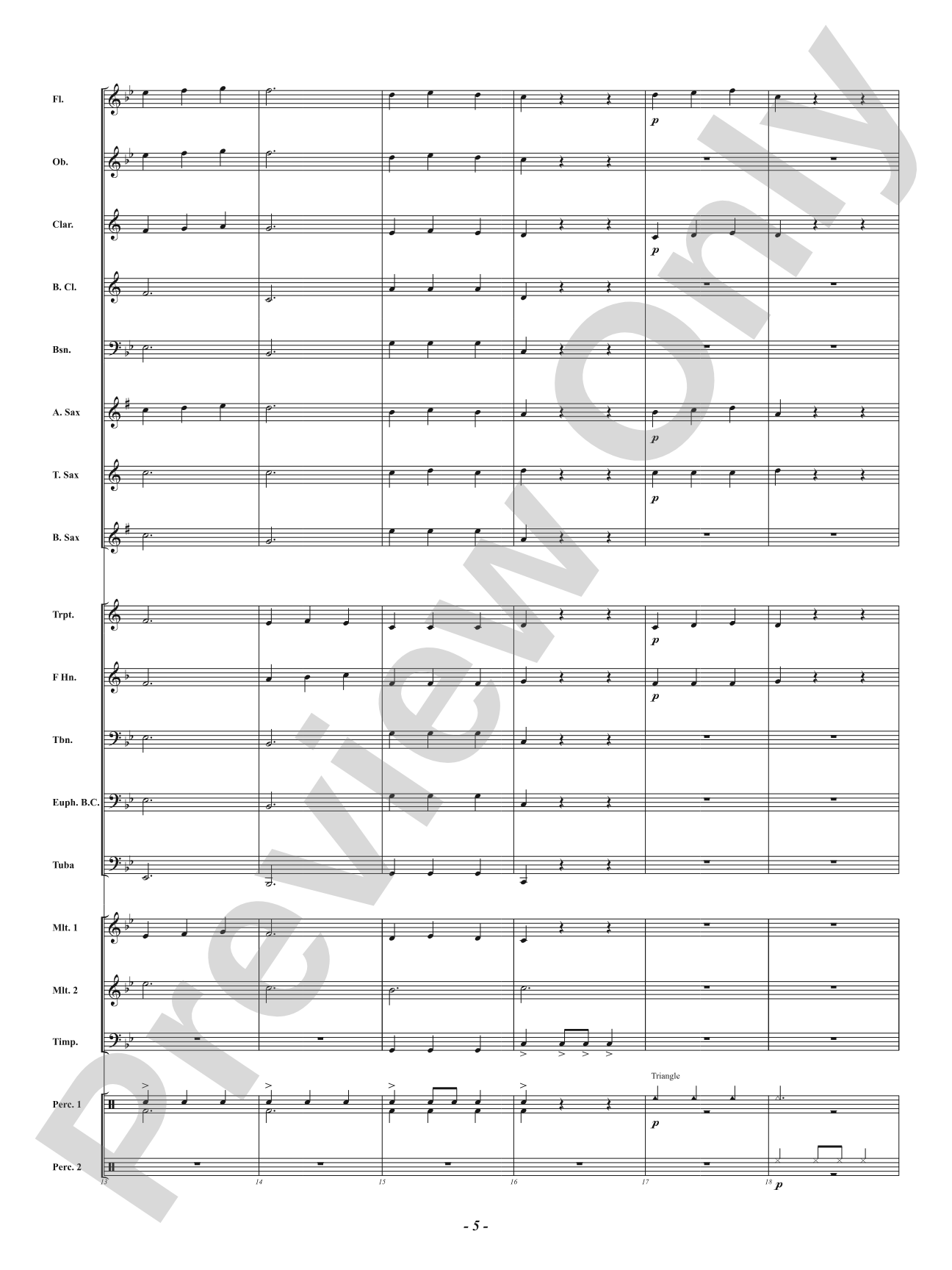 Midnight Sea Shanty: Concert Band Conductor Score & Parts