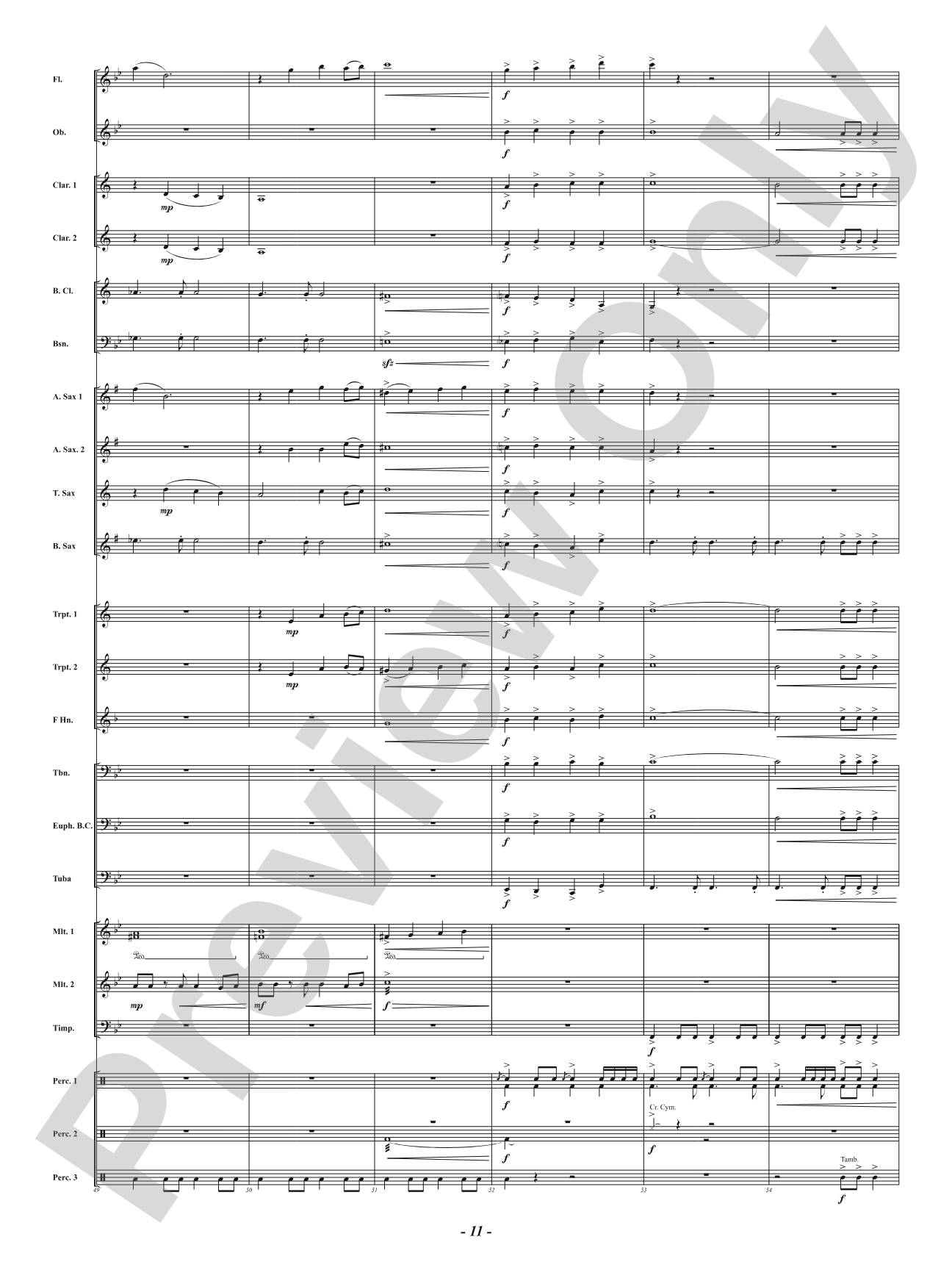 Unconquered Soul: Concert Band Conductor Score & Parts
