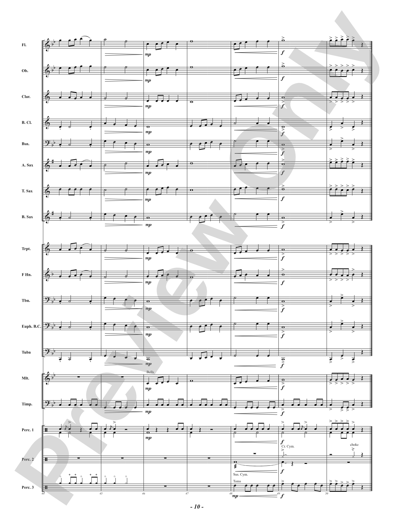 The Spirit Box: Concert Band Conductor Score & Parts