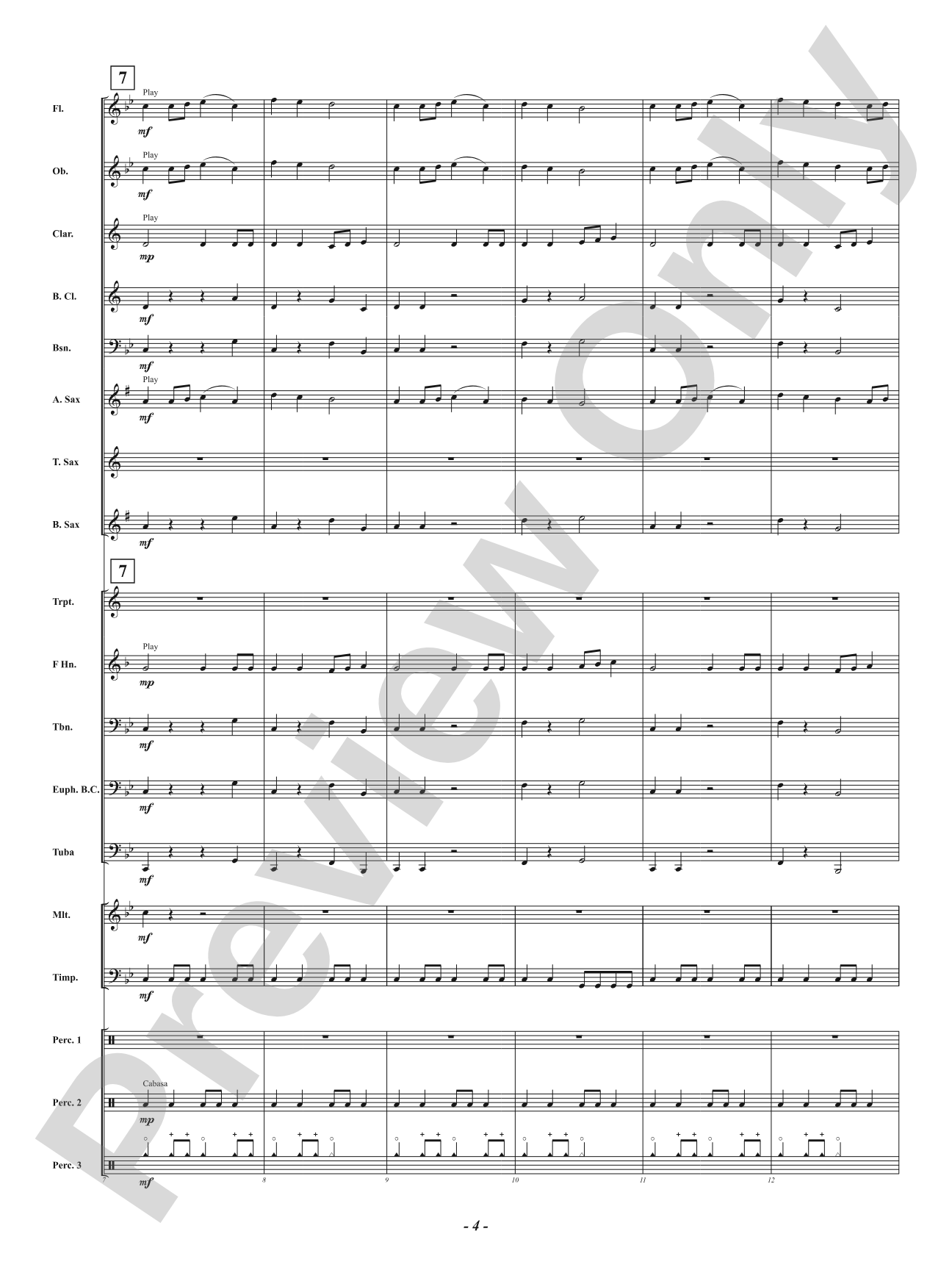 The Spirit Box: Concert Band Conductor Score & Parts