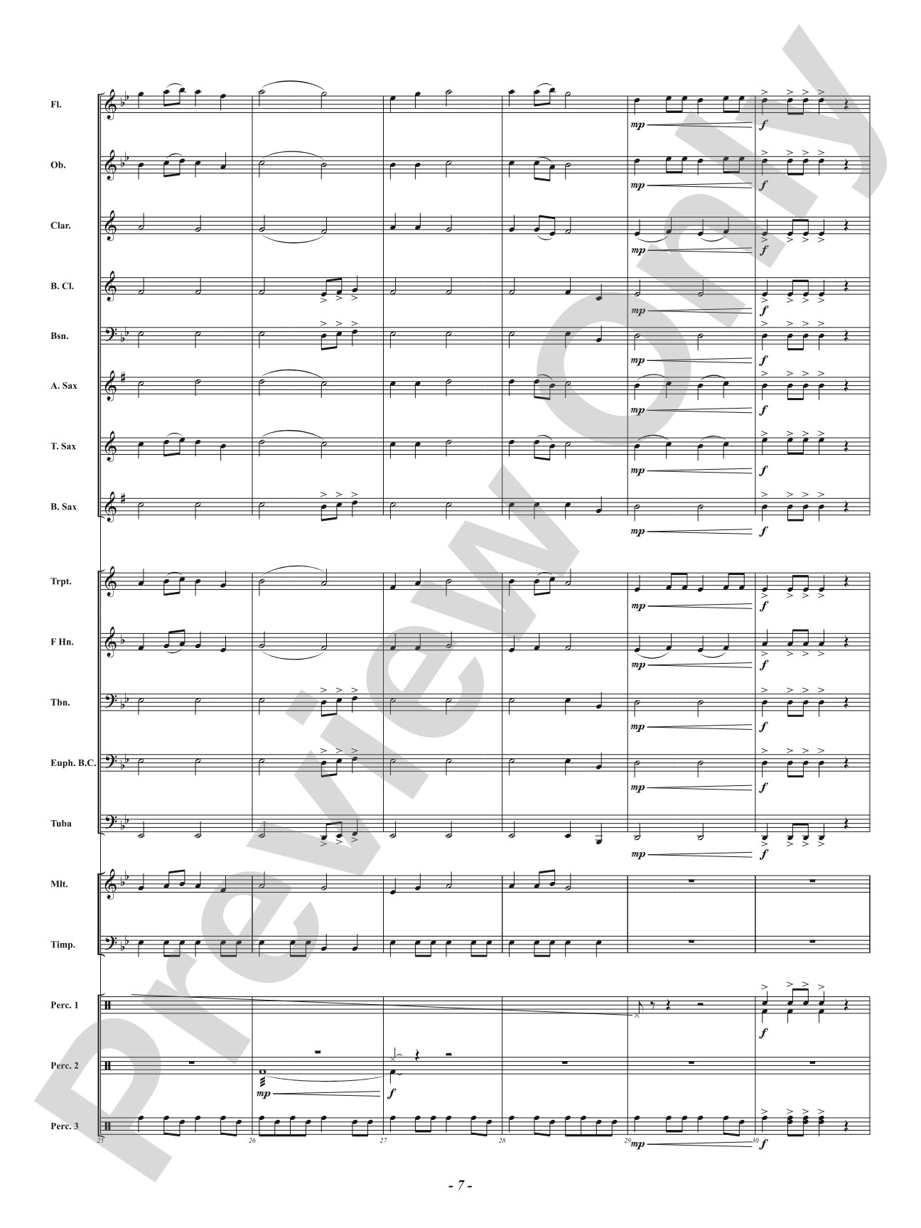 The Spirit Box: Concert Band Conductor Score & Parts