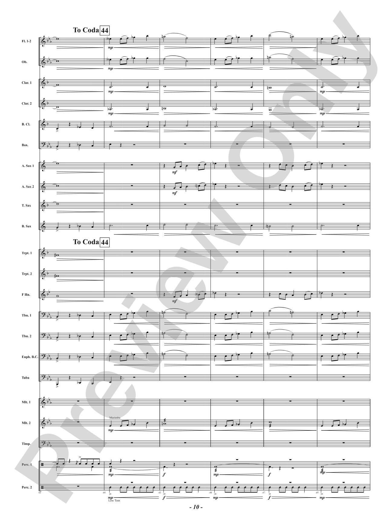 Without a Trace - The Disappearance of the "Lady Be Good" WWII Bomber: Concert Band Conductor Score & Parts