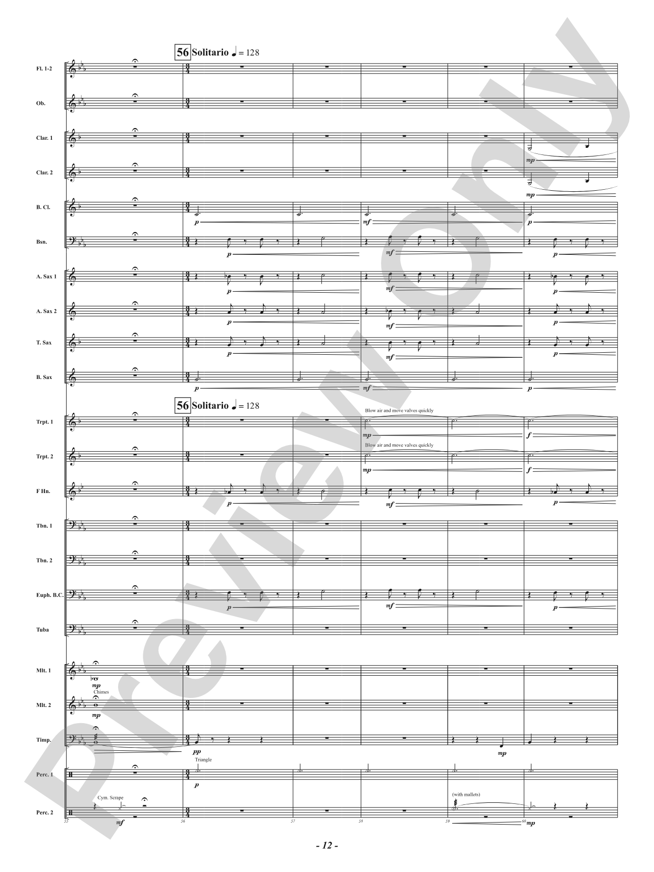Without a Trace - The Disappearance of the "Lady Be Good" WWII Bomber: Concert Band Conductor Score & Parts