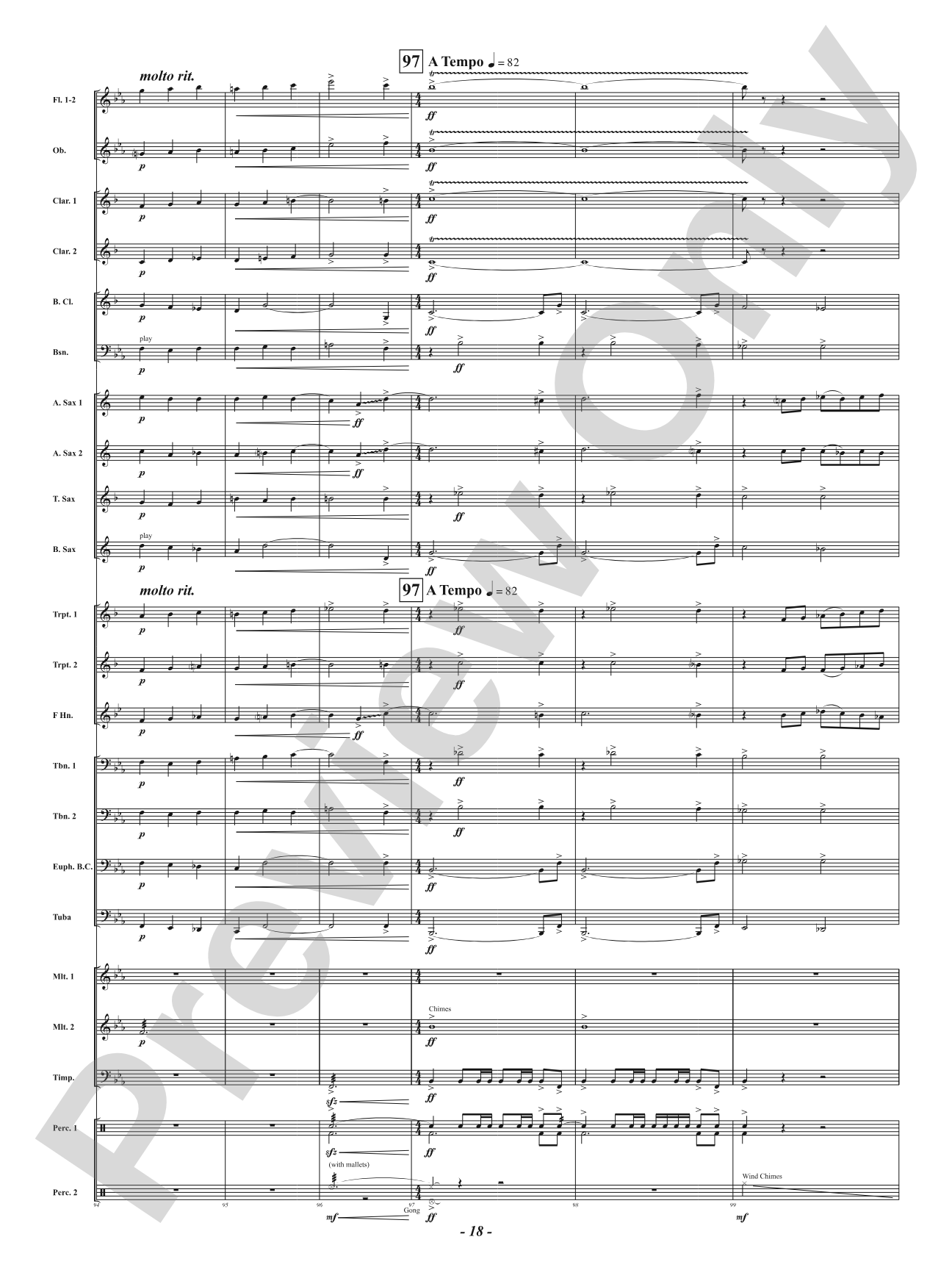 Without a Trace - The Disappearance of the "Lady Be Good" WWII Bomber: Concert Band Conductor Score & Parts