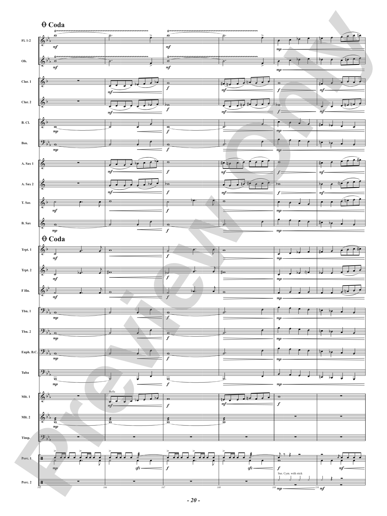 Without a Trace - The Disappearance of the "Lady Be Good" WWII Bomber: Concert Band Conductor Score & Parts
