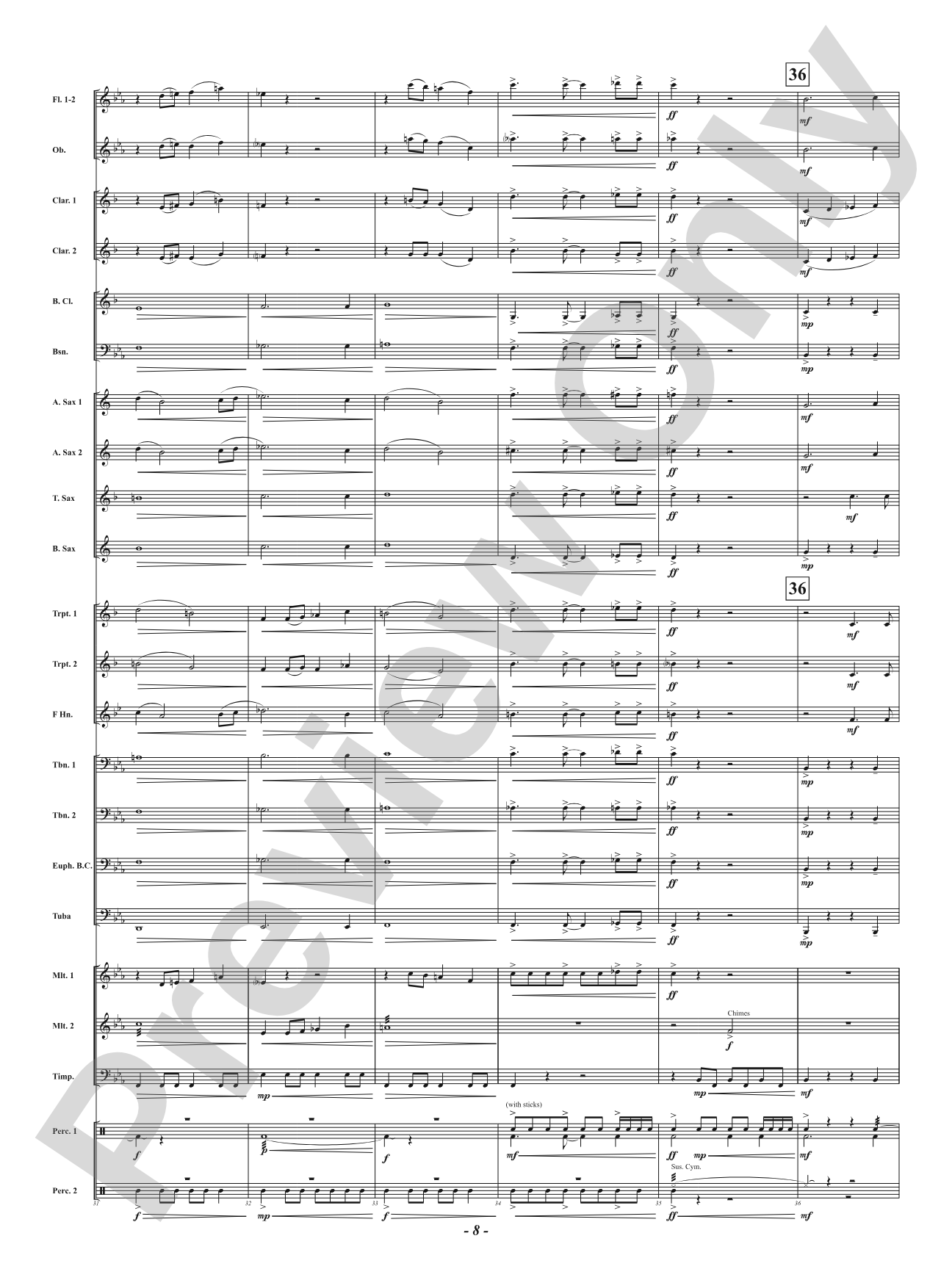 Without a Trace - The Disappearance of the "Lady Be Good" WWII Bomber: Concert Band Conductor Score & Parts