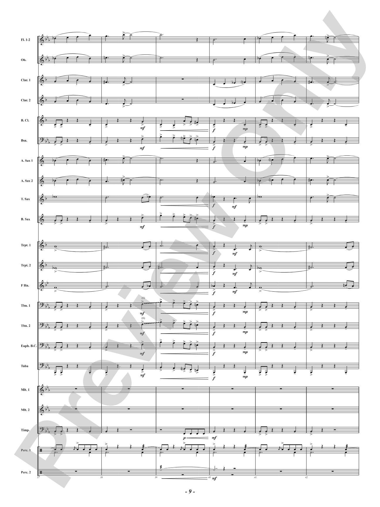 Without a Trace - The Disappearance of the "Lady Be Good" WWII Bomber: Concert Band Conductor Score & Parts