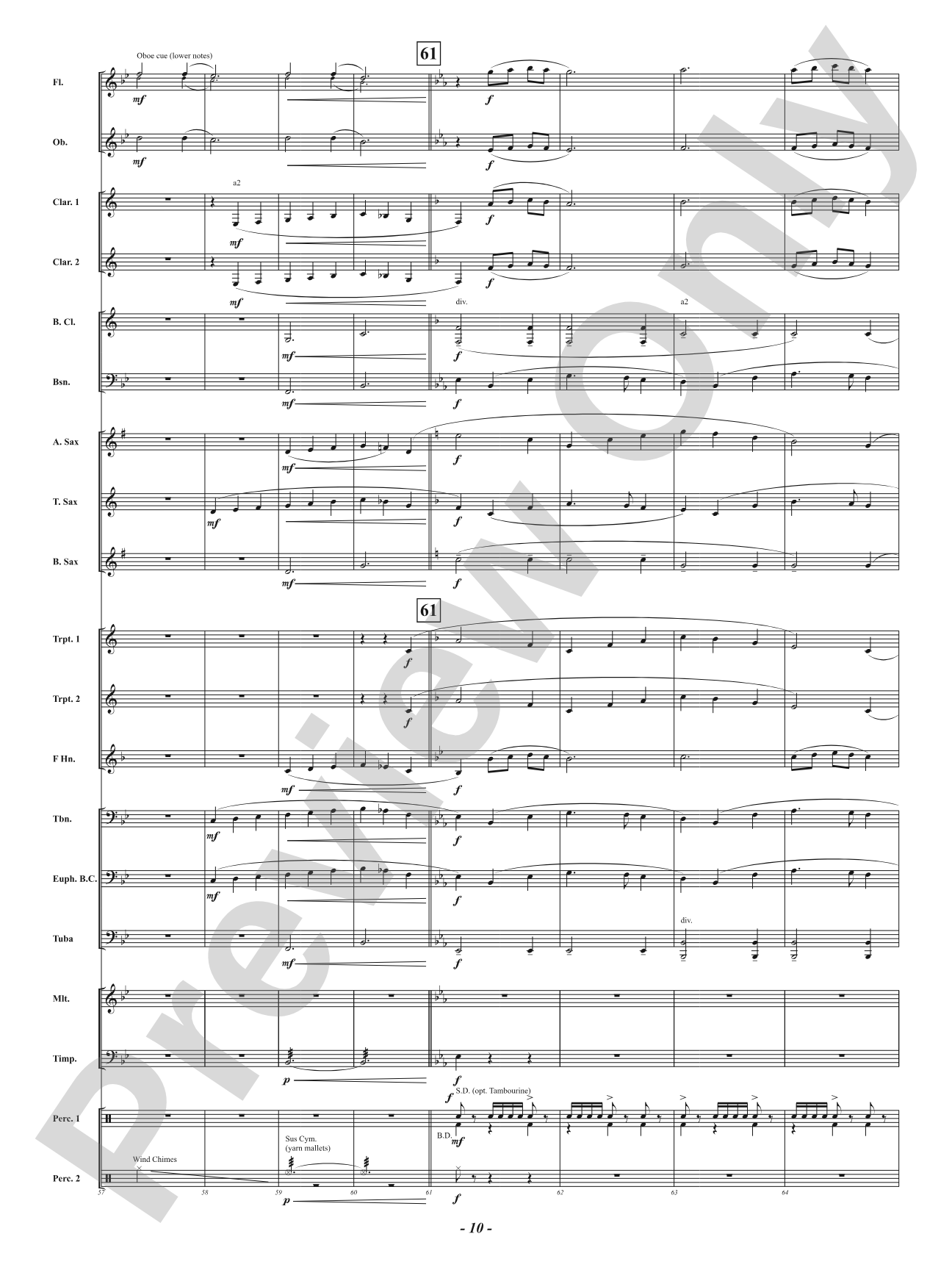 Catalan Serenade: Concert Band Conductor Score & Parts