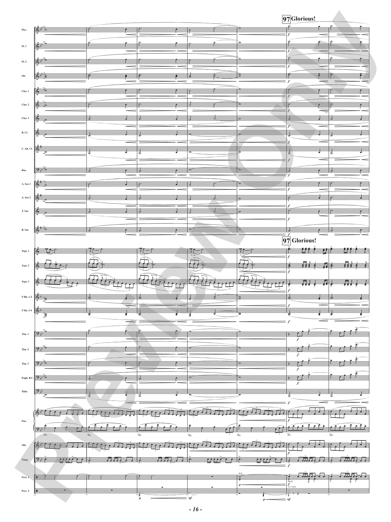 Mutations: Concert Band Conductor Score & Parts