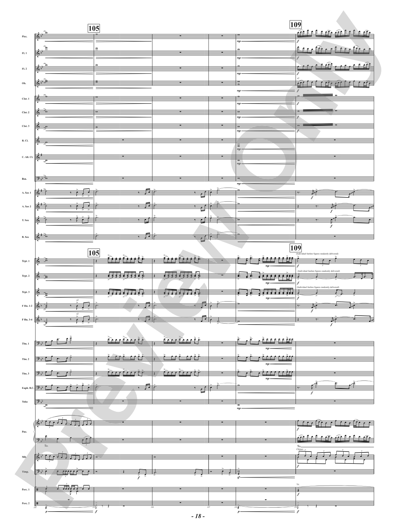 Mutations: Concert Band Conductor Score & Parts