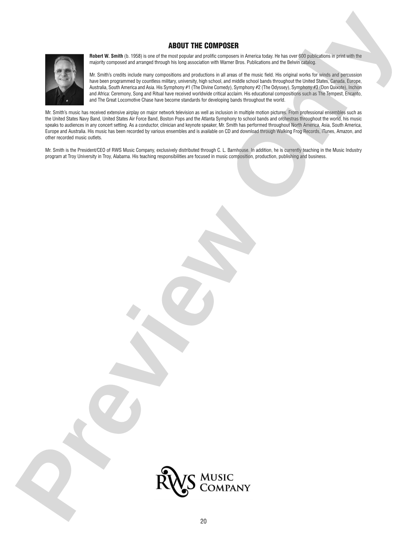 Mutations: Concert Band Conductor Score & Parts