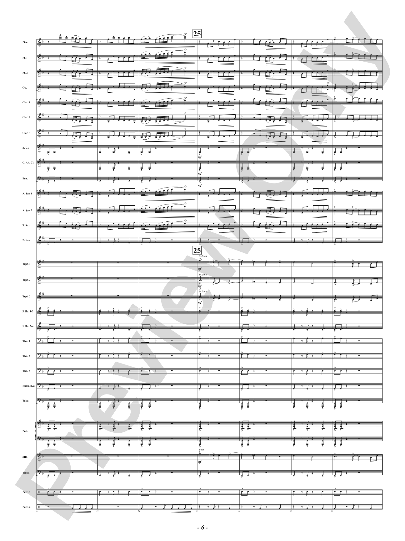 Mutations: Concert Band Conductor Score & Parts