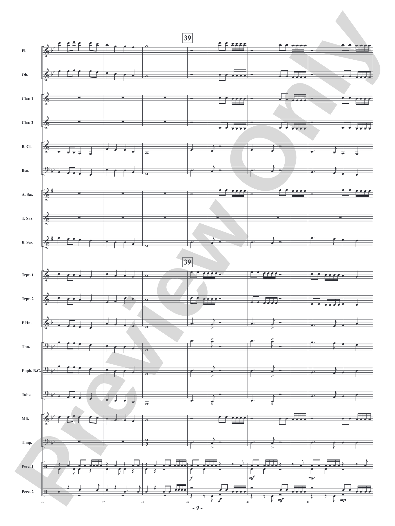 Reptillia - Slithering Sixteenths: Concert Band Conductor Score & Parts