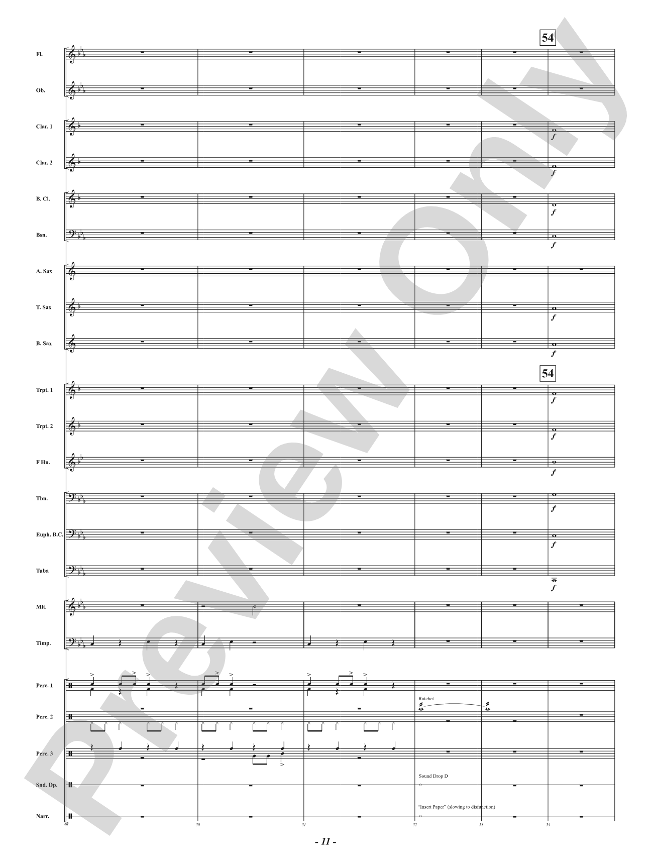 Shredder: Concert Band Conductor Score & Parts