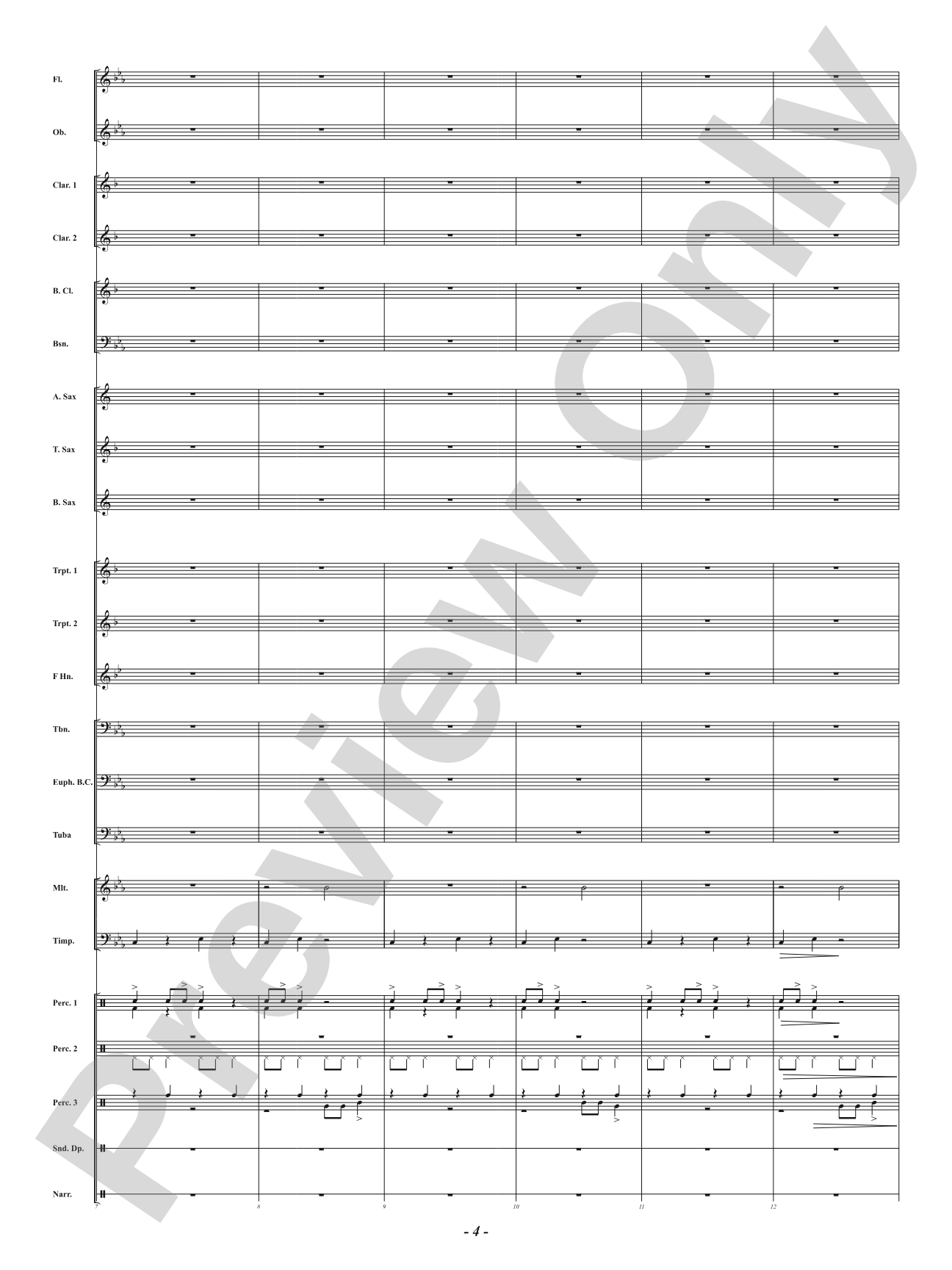 Shredder: Concert Band Conductor Score & Parts