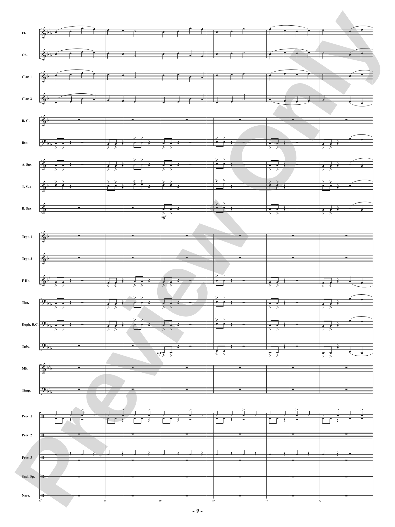 Shredder: Concert Band Conductor Score & Parts