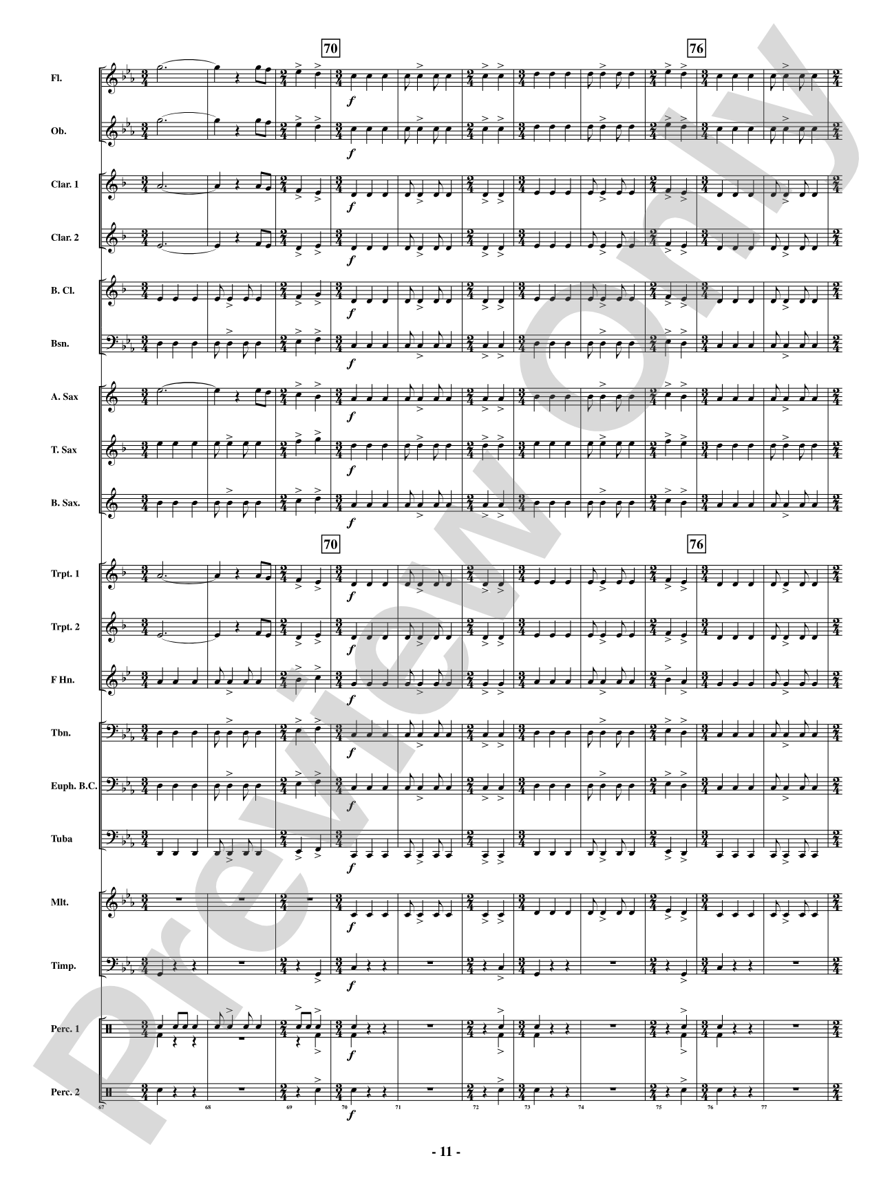 Alala - Battle Cry of the Ancients: Concert Band Conductor Score & Parts