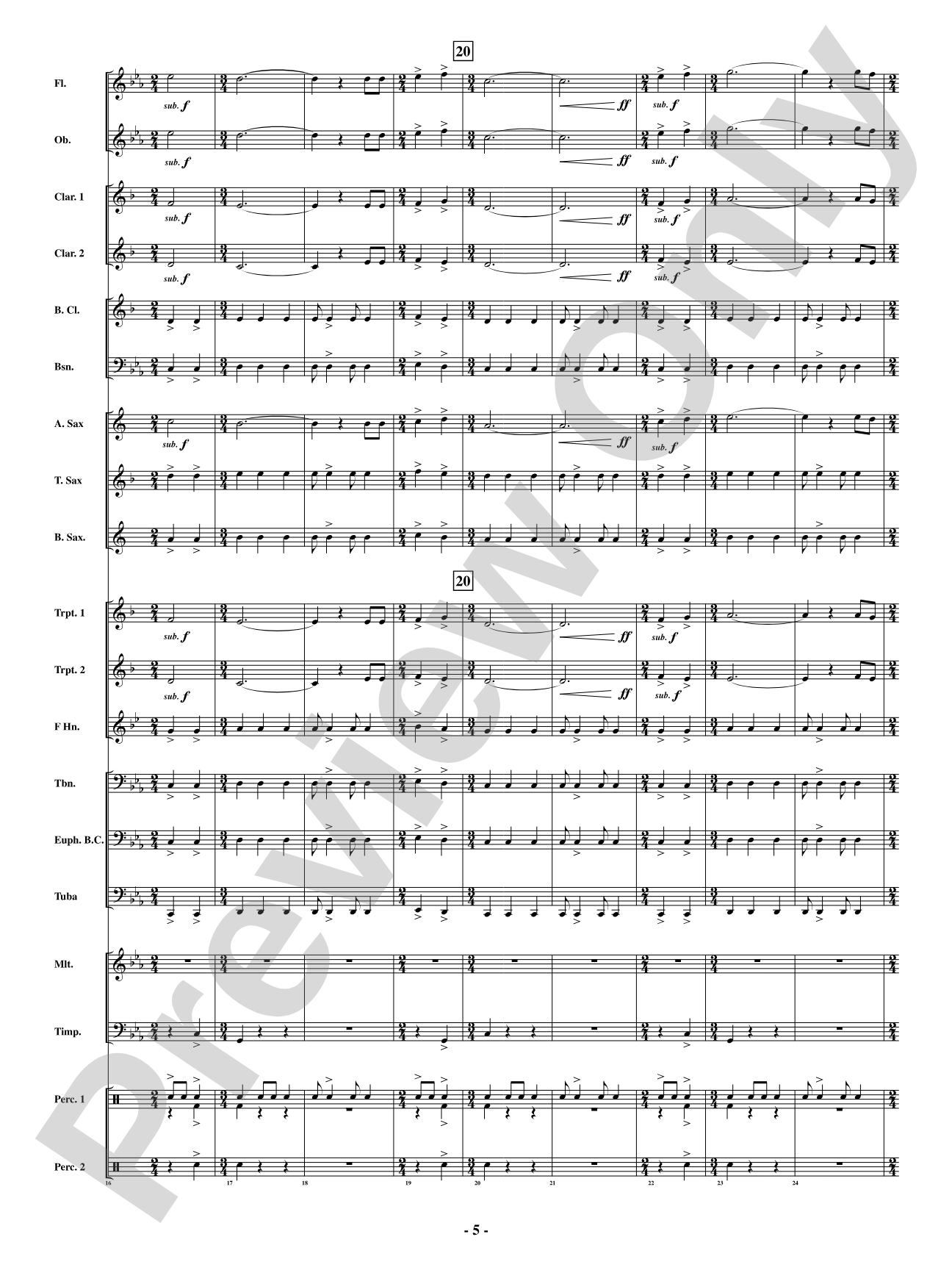 Alala - Battle Cry of the Ancients: Concert Band Conductor Score & Parts